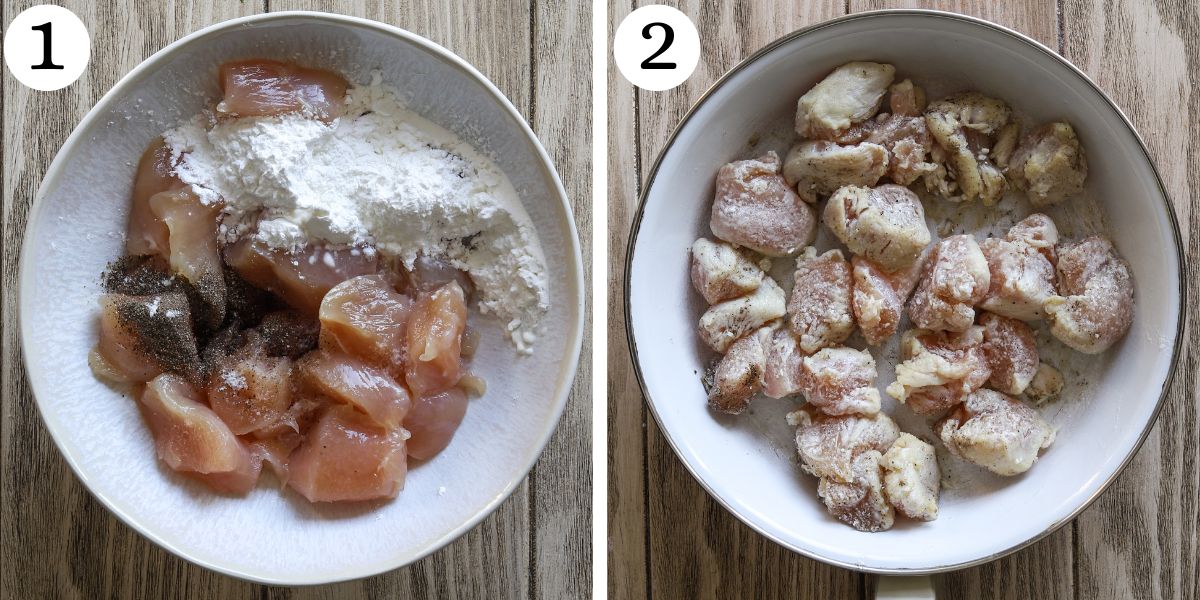 Delectable Crockpot Hawaiian Chicken Steps 1-2