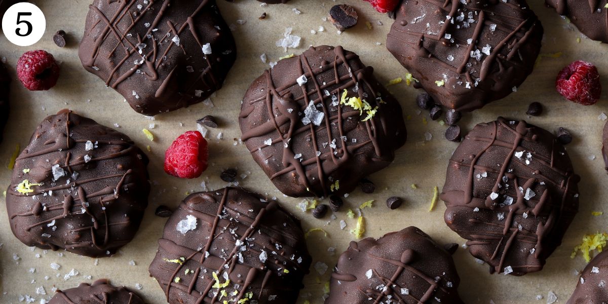 Tasty Raspberry Lemon Cottage Cheese Chocolate Clusters Steps 5