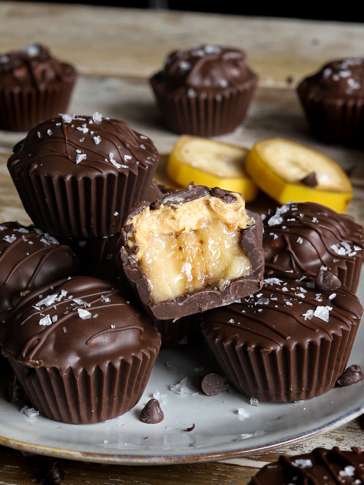 Delicious Protein Banana Chocolate Bites