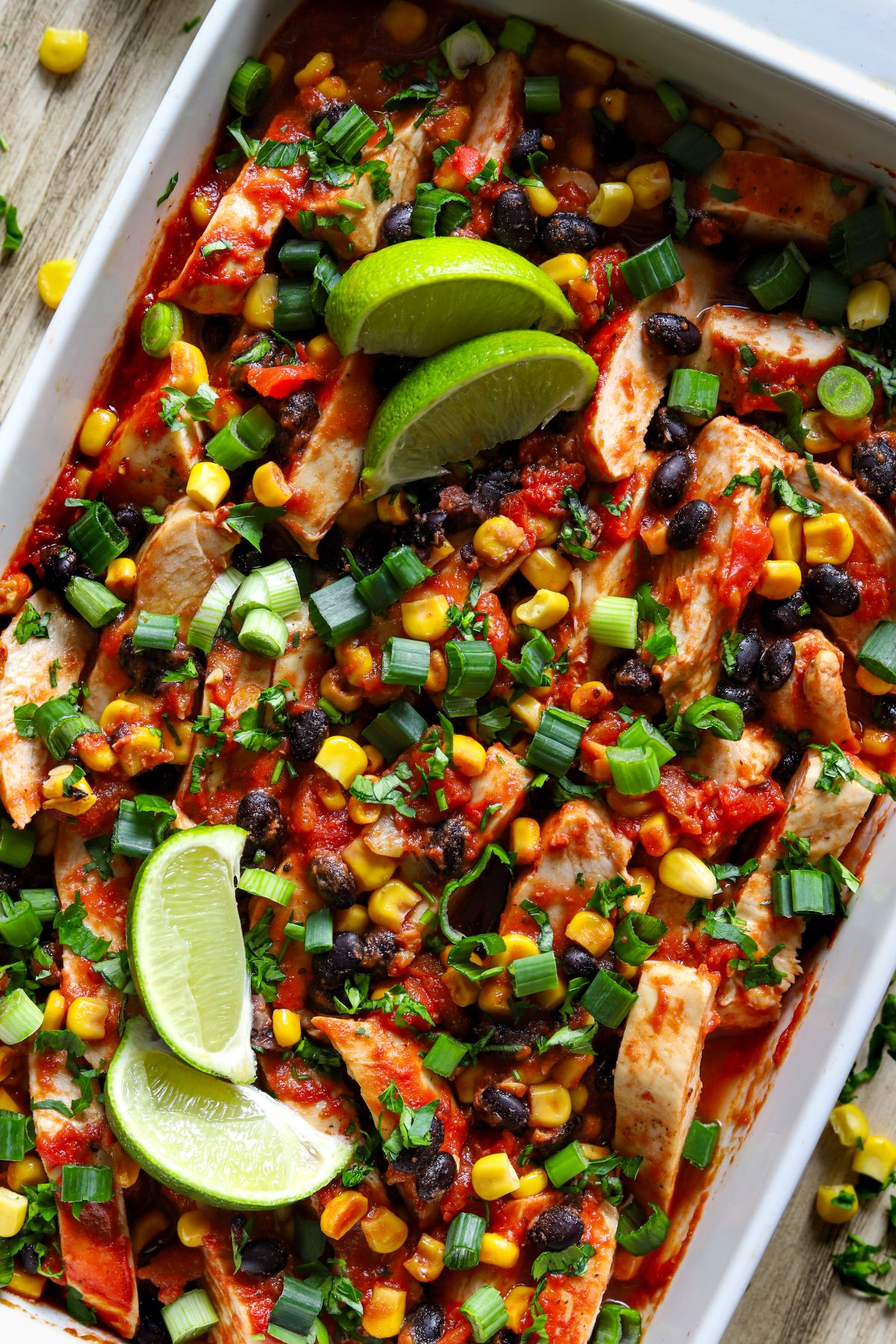 Nutritious Salsa Chicken Bake