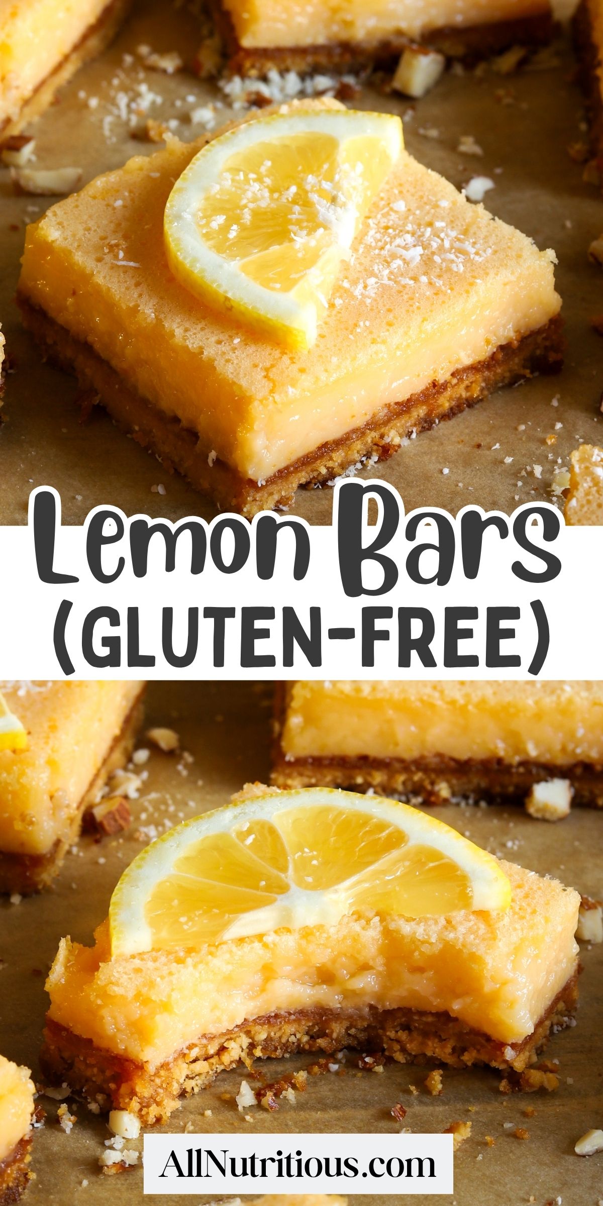 Gluten Free Lemon Bars