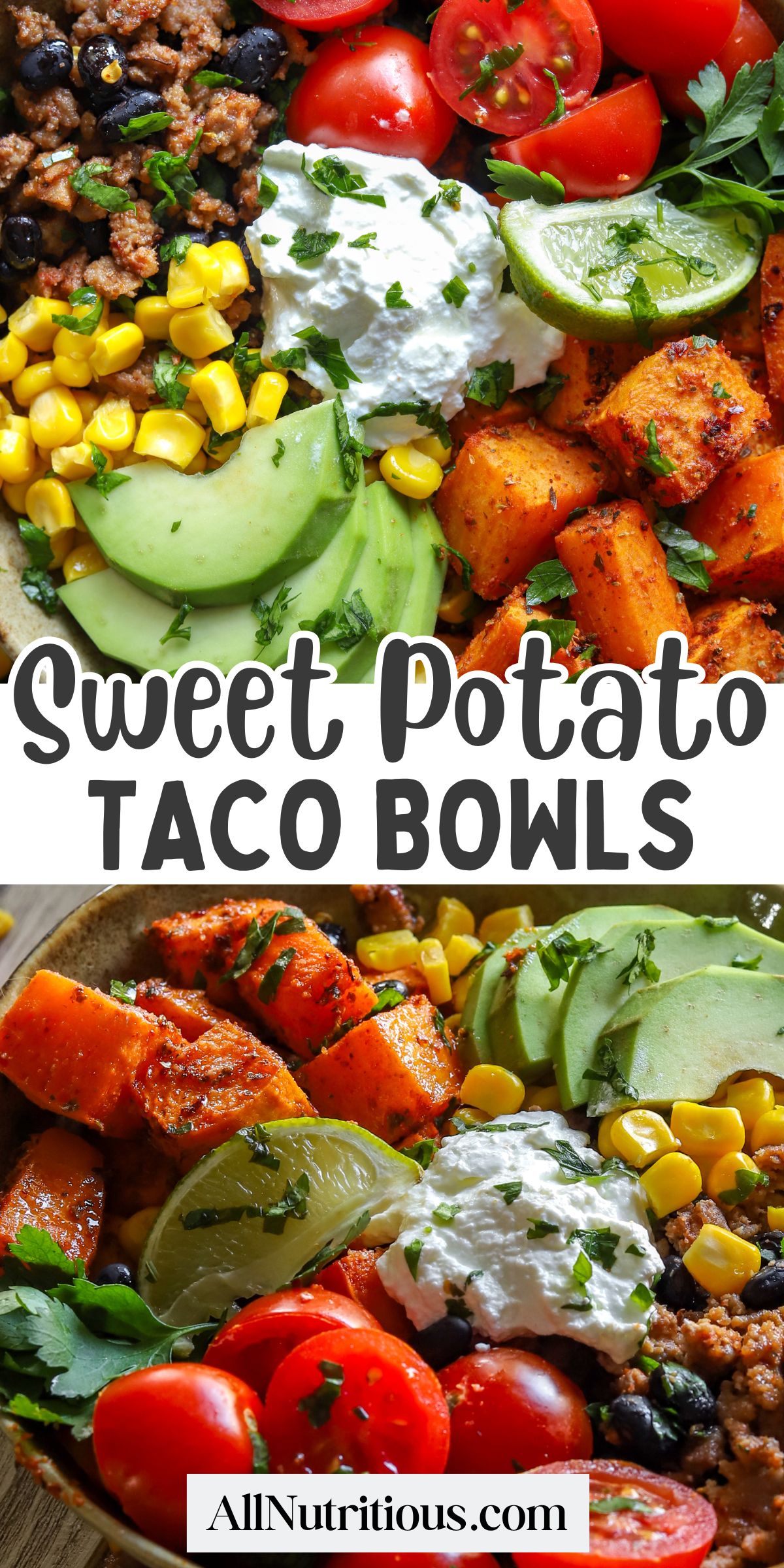 Sweet Potato Taco Bowls