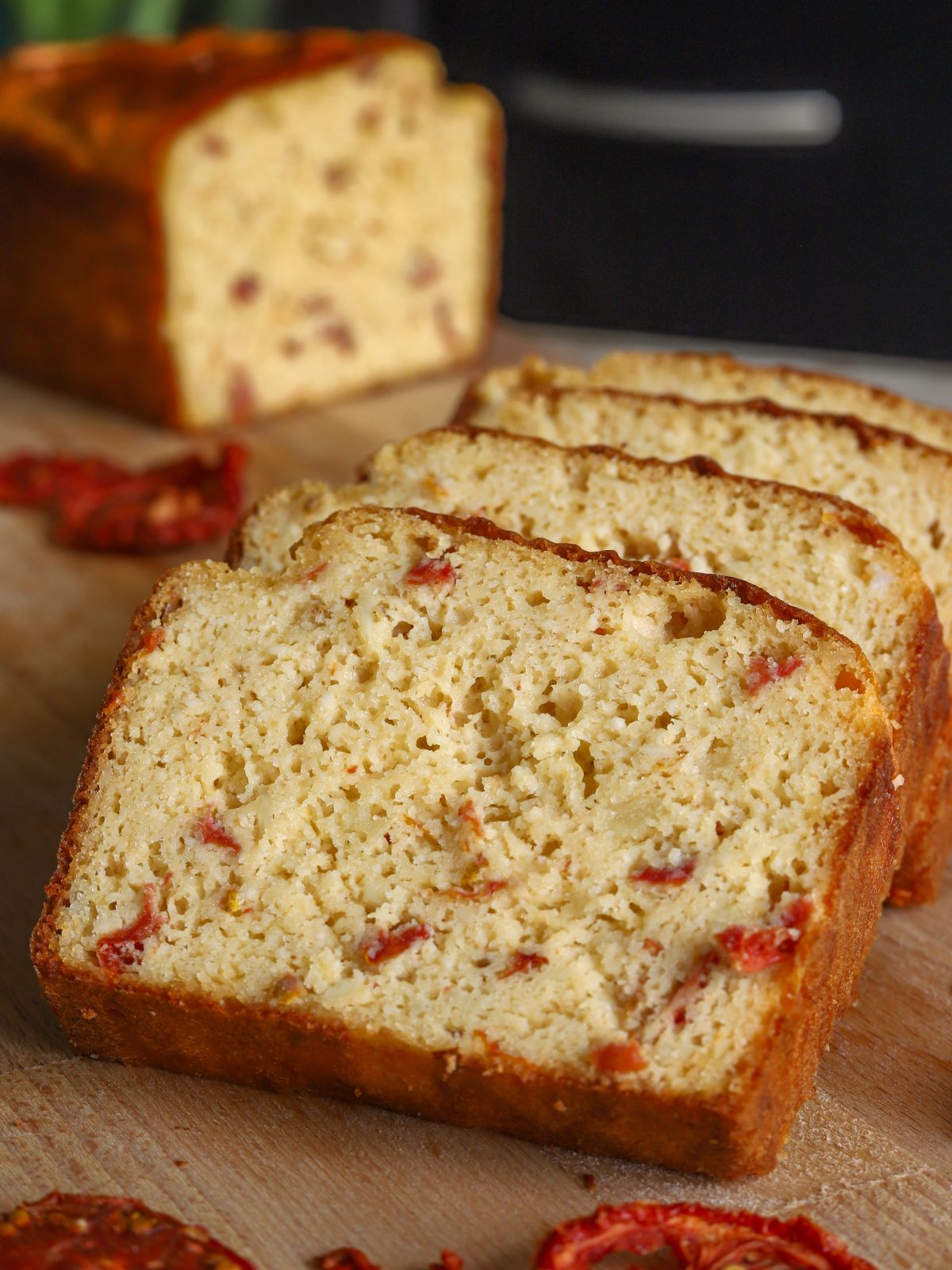 Almond Flour Bread with Sun-Dried Tomatoes
