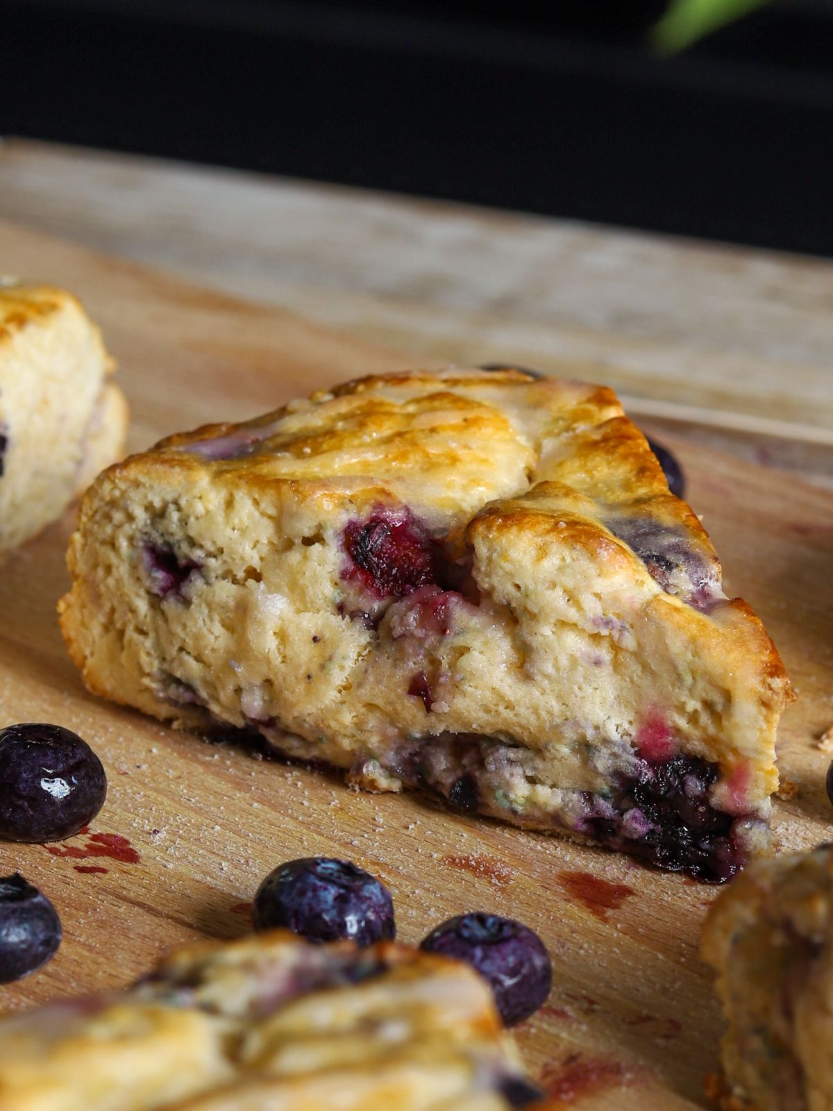 Gluten Free Blueberry Cottage Cheese Scones