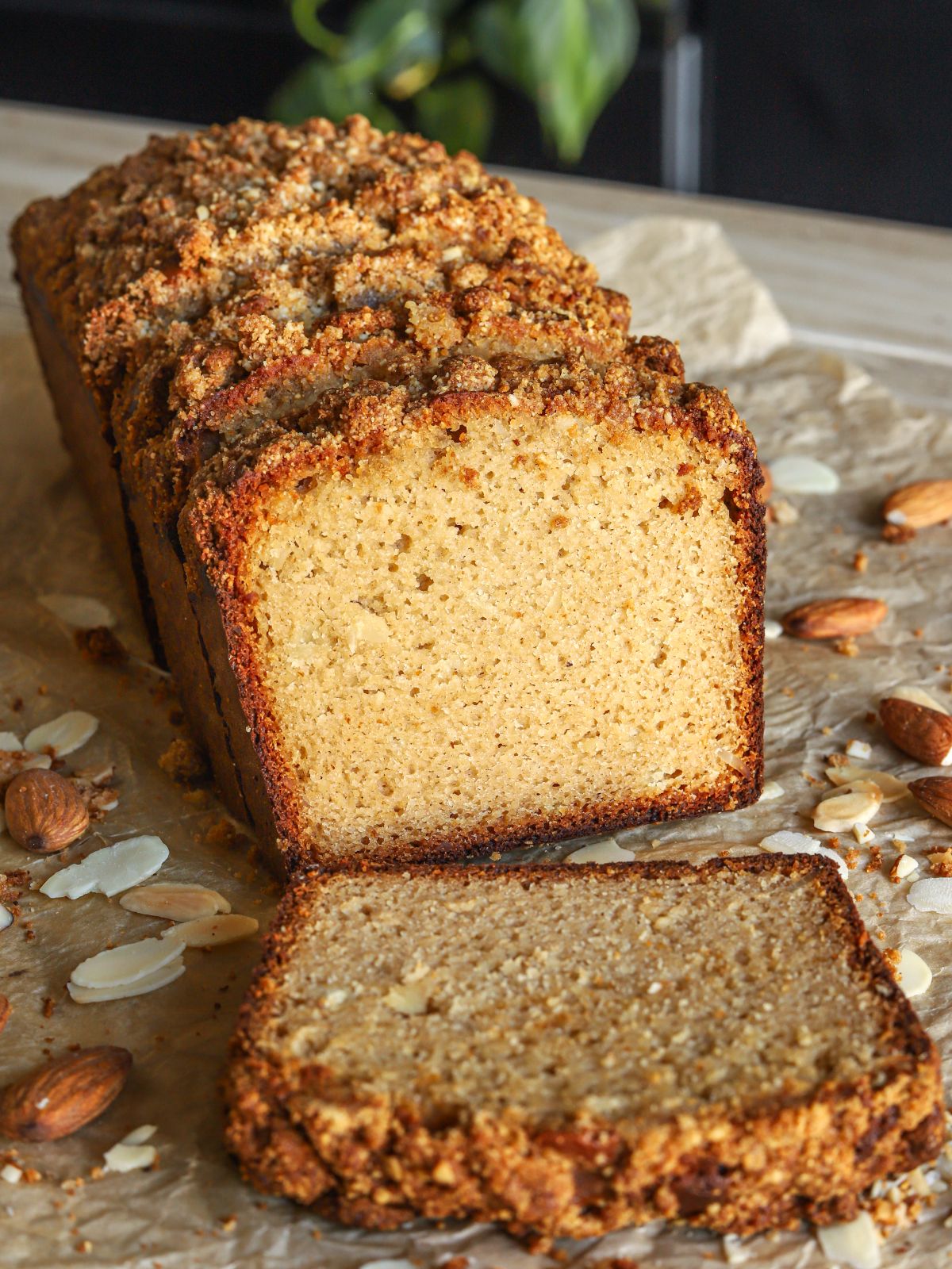 Gluten Free Coffee Cake with Cottage Cheese