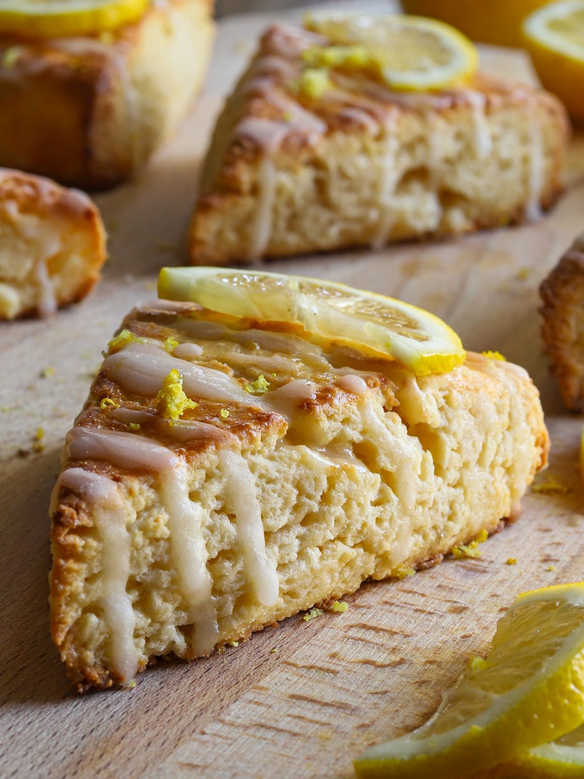 Gluten Free Lemon Cottage Cheese Scones