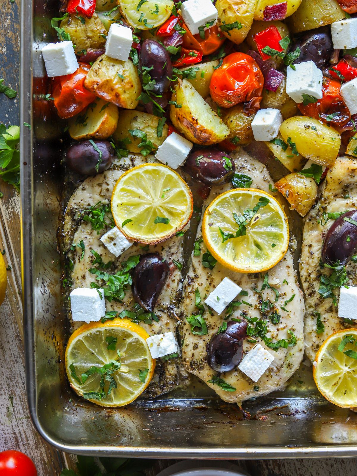 Greek Chicken with Veggies