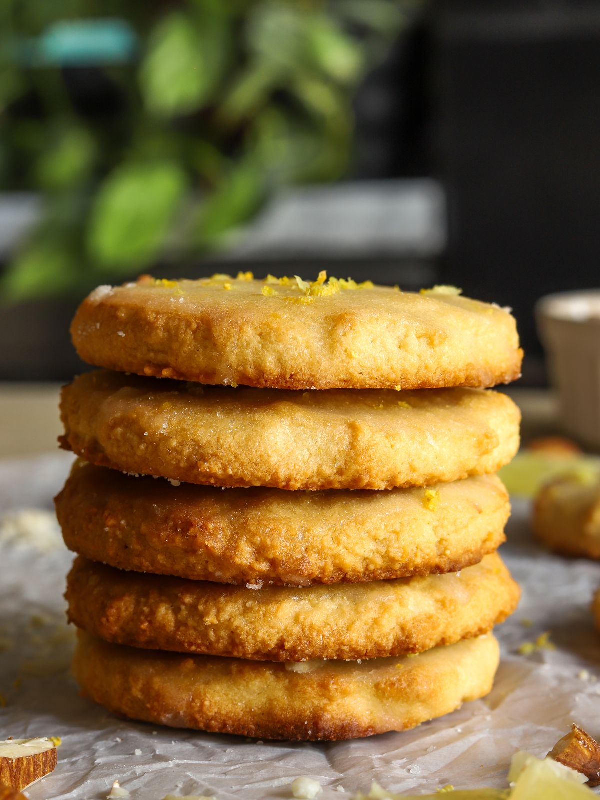 Lemon Cottage Cheese Almond Cookies