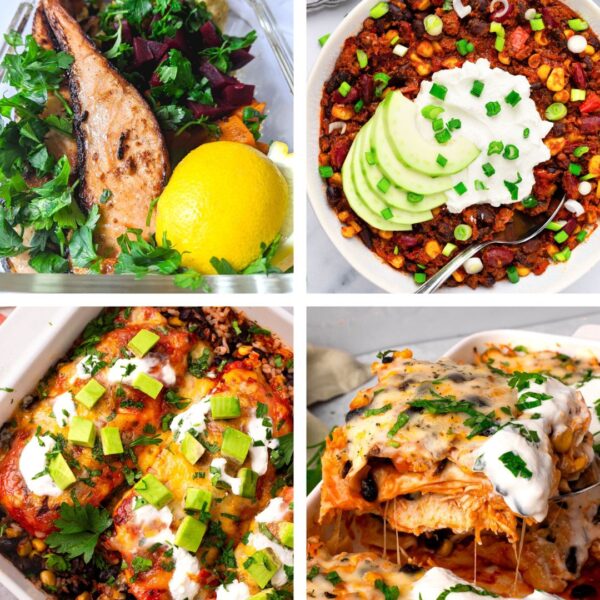 21 High Protein High Fiber Dinners with 35+ Grams Protein