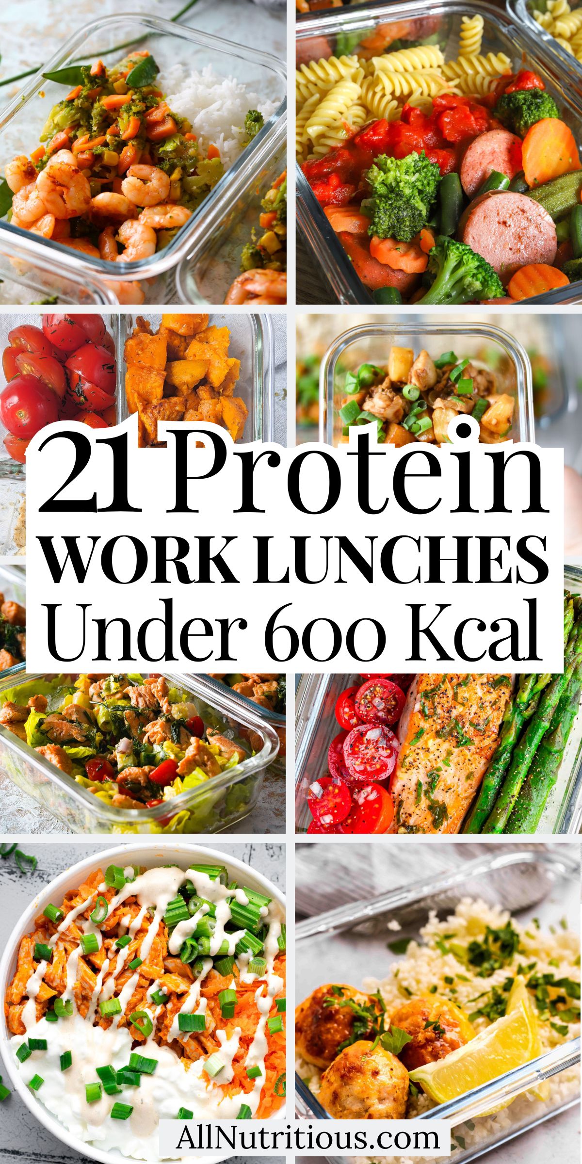 21 High Protein Lunches for Work Under 600 Kcal