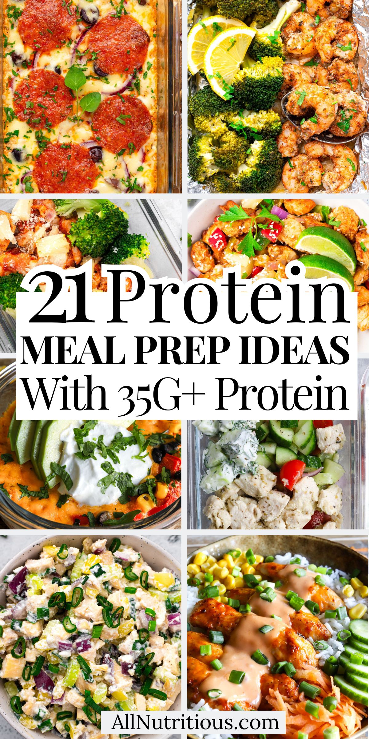 21 High Protein Meal Prep Ideas With 35G+ Protein