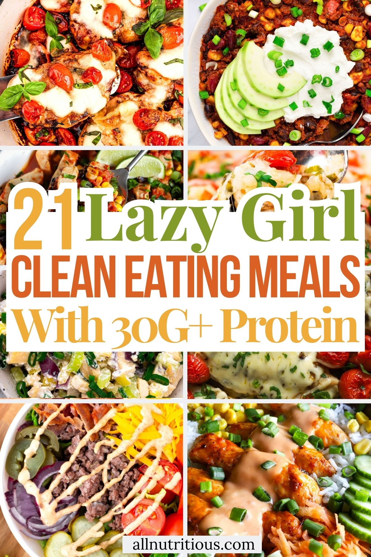21 Lazy High Protein Clean Eating Meals With 30G+ Protein