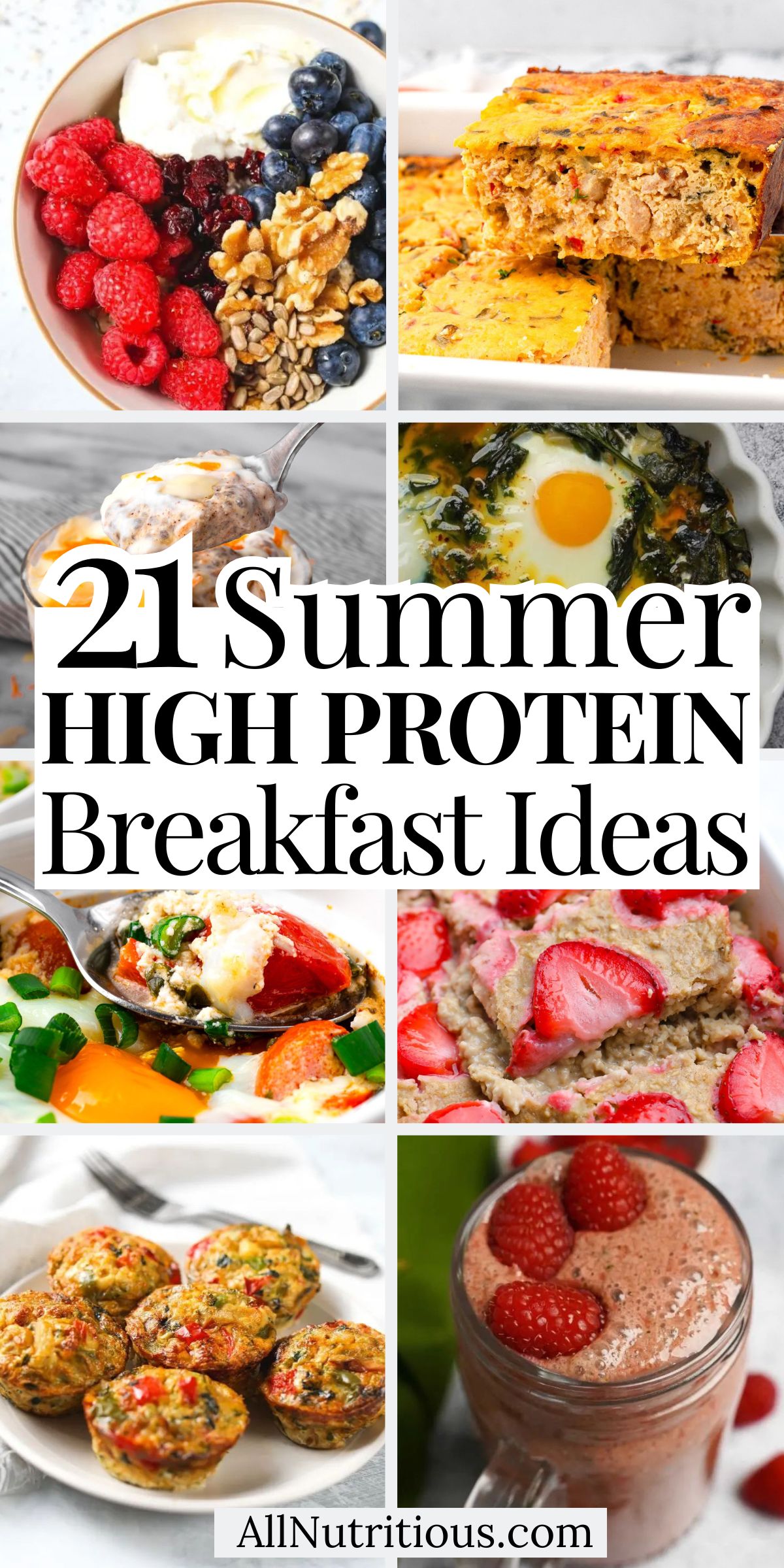 21 Summer High Protein Breakfast Ideas