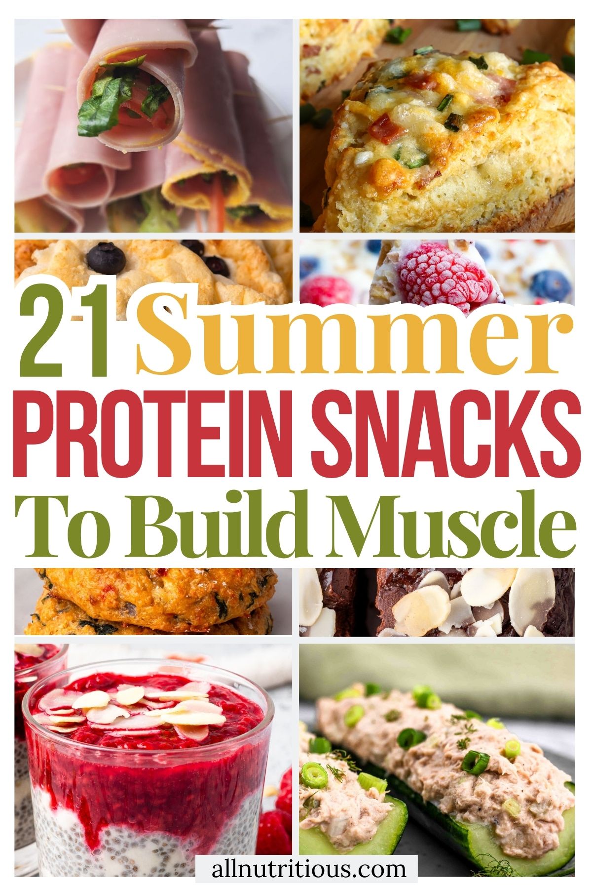 21 Summer High Protein Snacks to Build Muscle