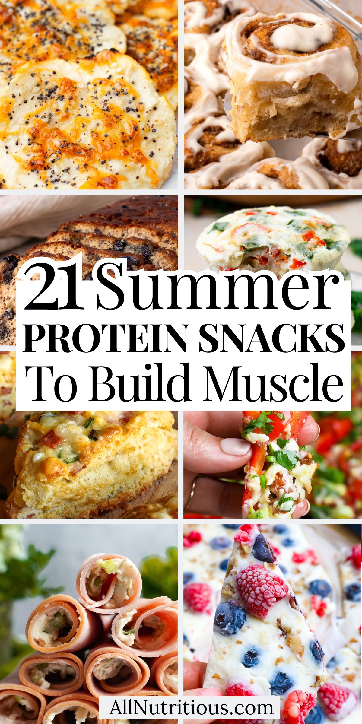 21 Summer High Protein Snacks to Build Muscle