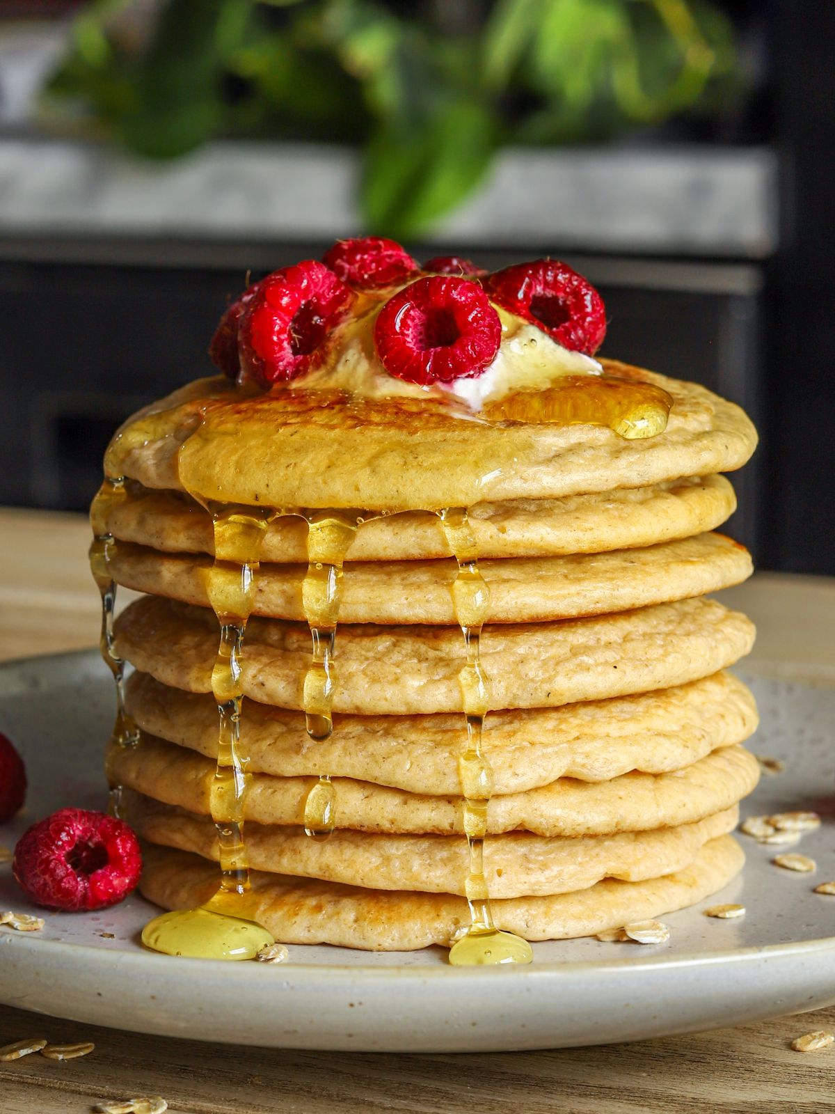 Tasty Cottage Cheese Oat Pancakes