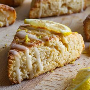 Gluten Free Lemon Cottage Cheese Scones