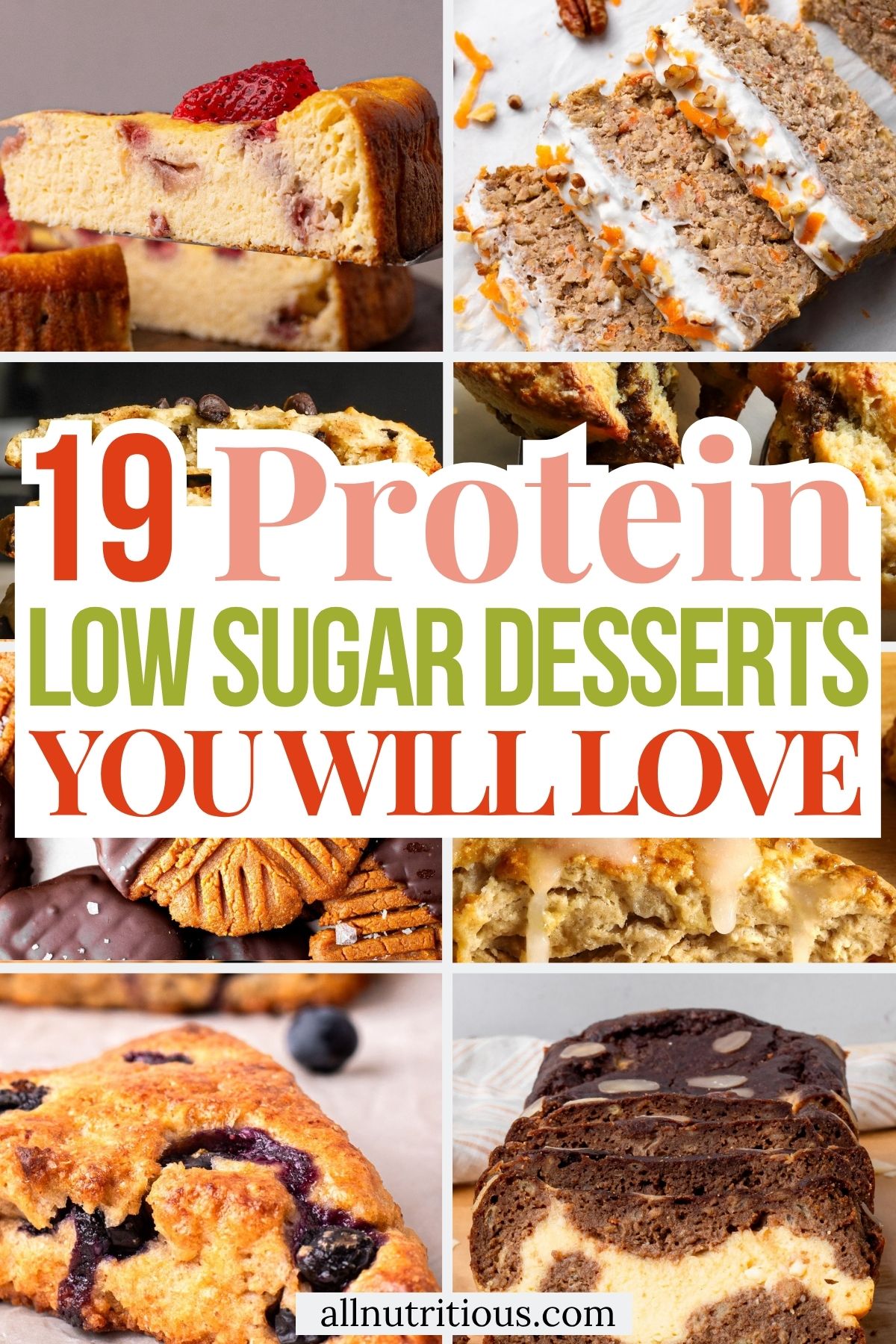 19 High Protein Low Sugar Desserts