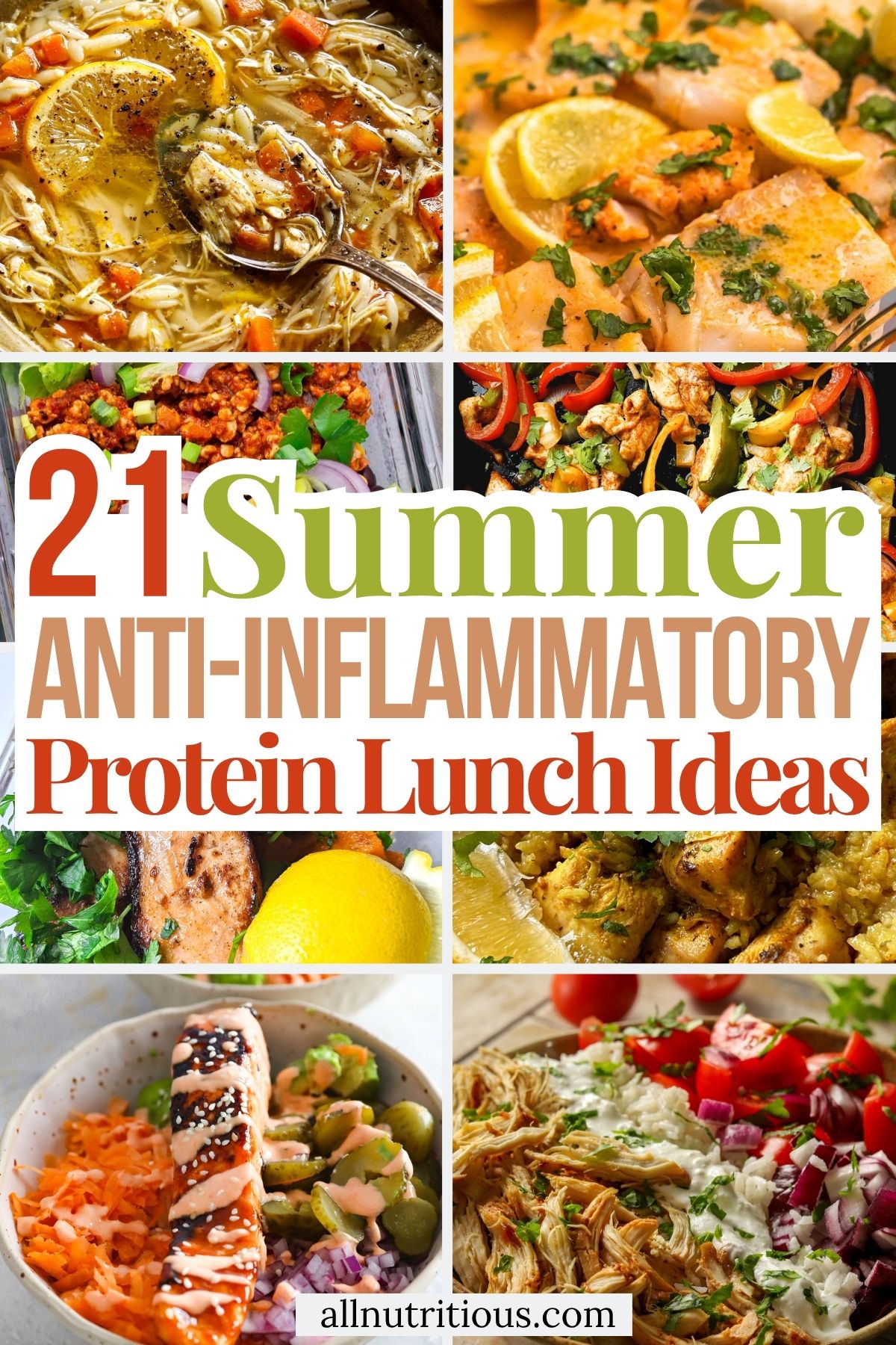 21 Summer High Protein Anti-Inflammatory Lunch Ideas