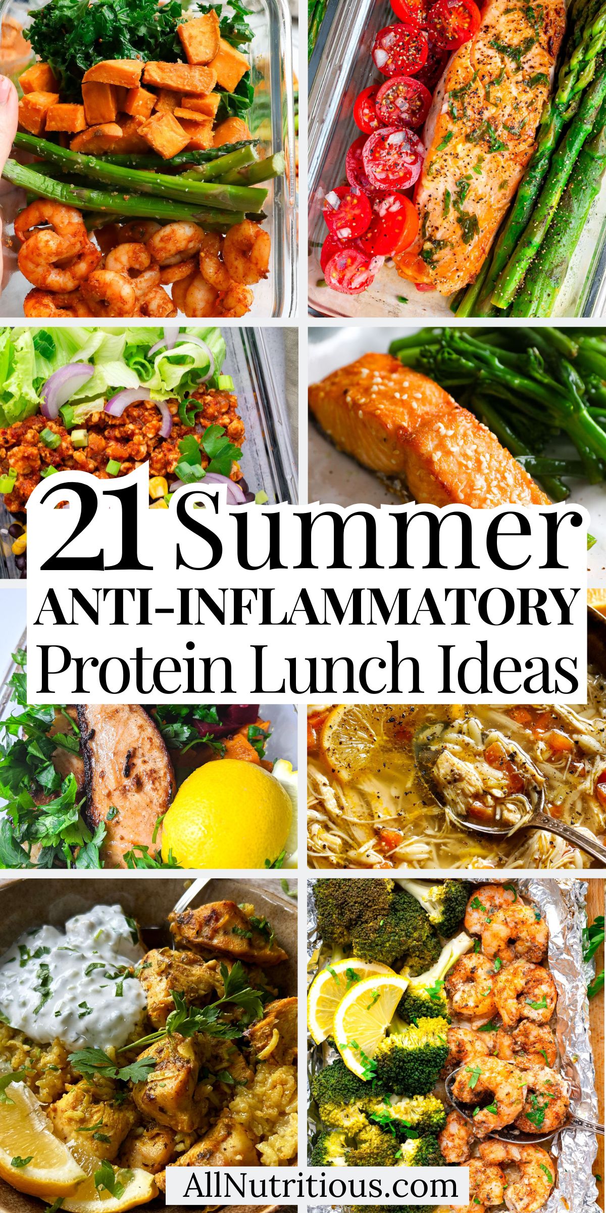 21 Summer High Protein Anti-Inflammatory Lunch Ideas