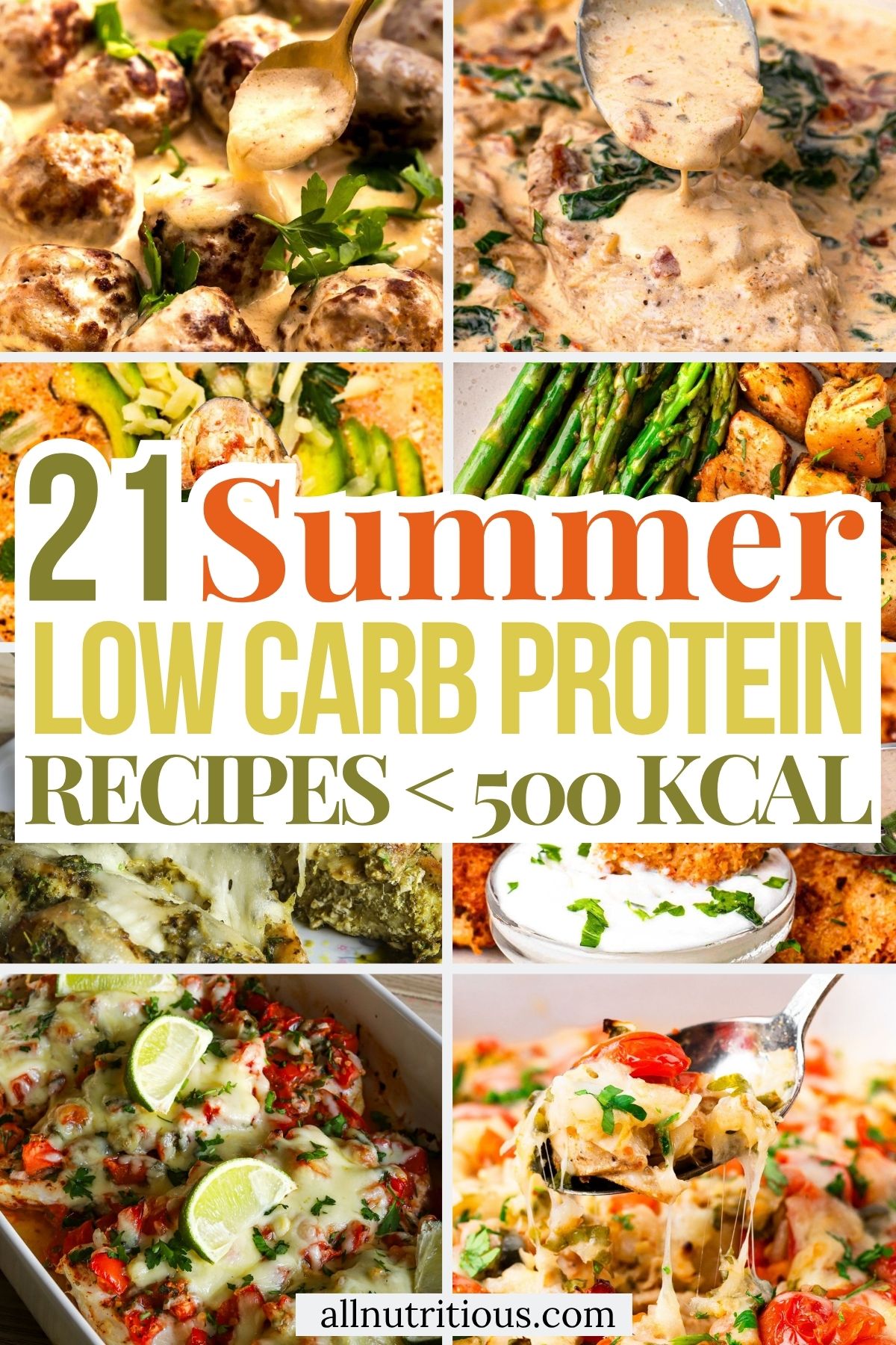 21 Summer Low Carb High Protein Recipes Under 500 Kcal