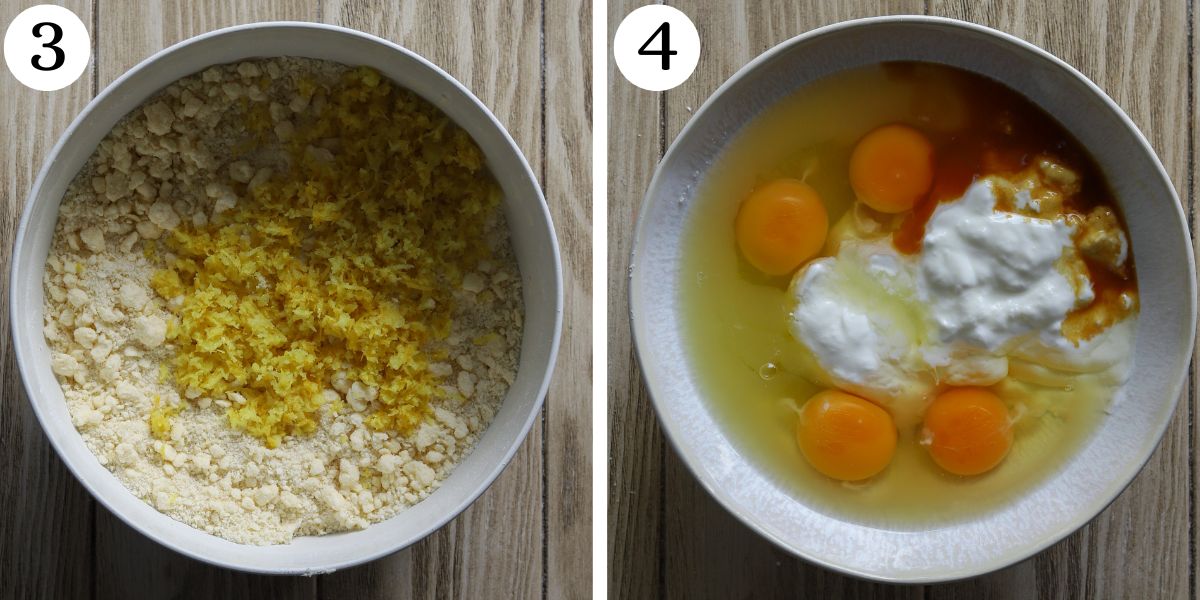 Nutritious Lemon Cake Steps 3-4