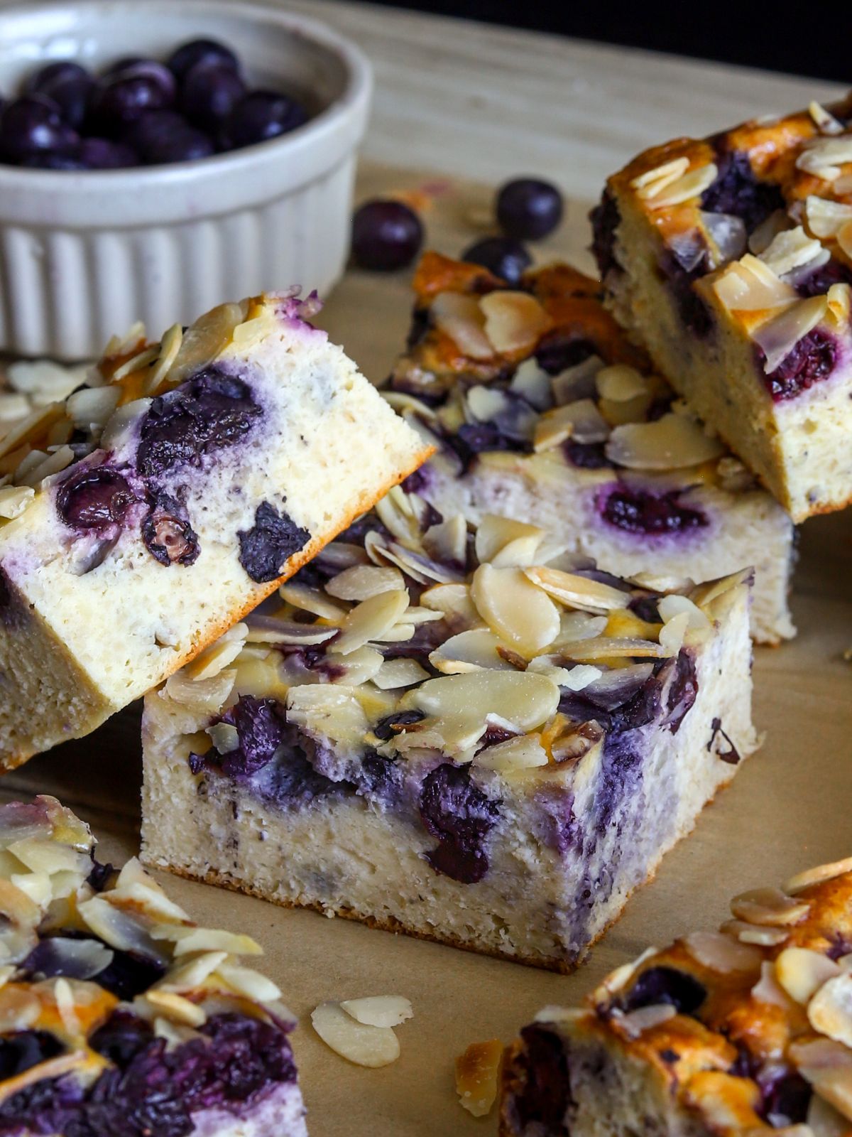Nutritious Blueberry Cottage Cheese Bake