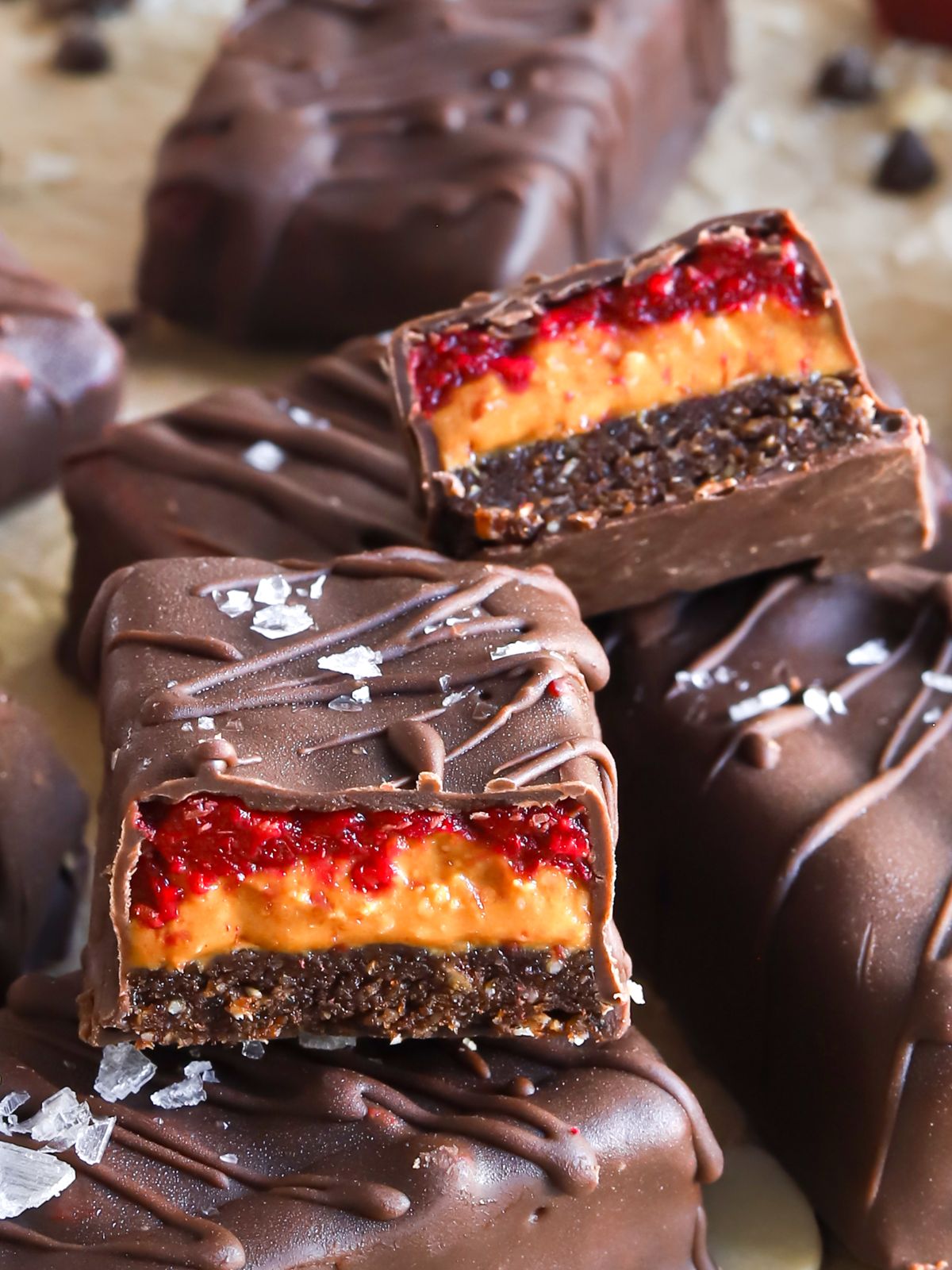 Tasty PB&J Protein Bars