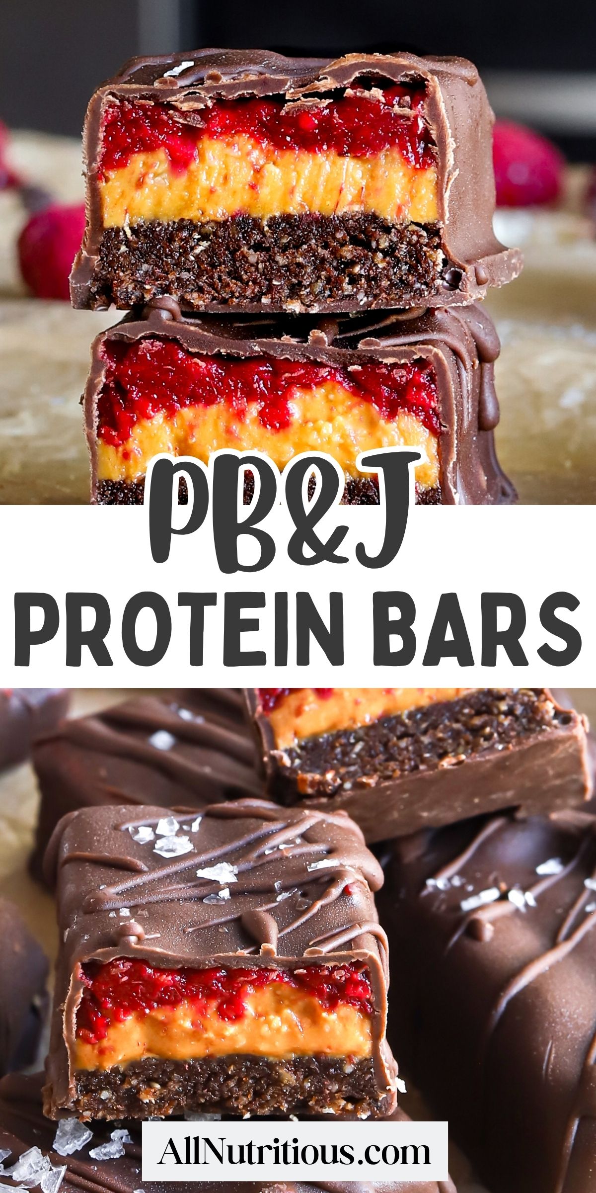 PB&J Protein Bars
