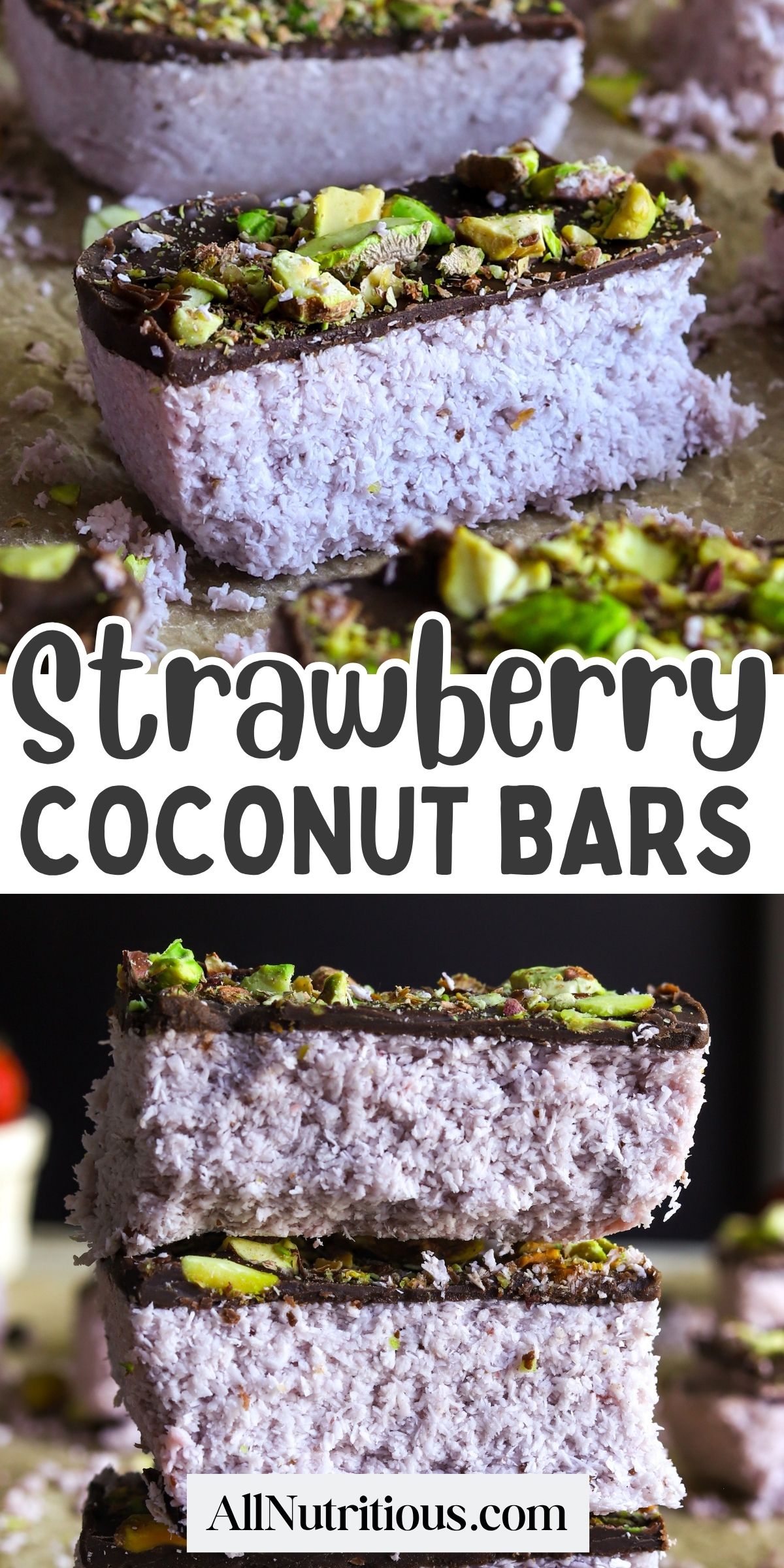 Strawberry Coconut Bars