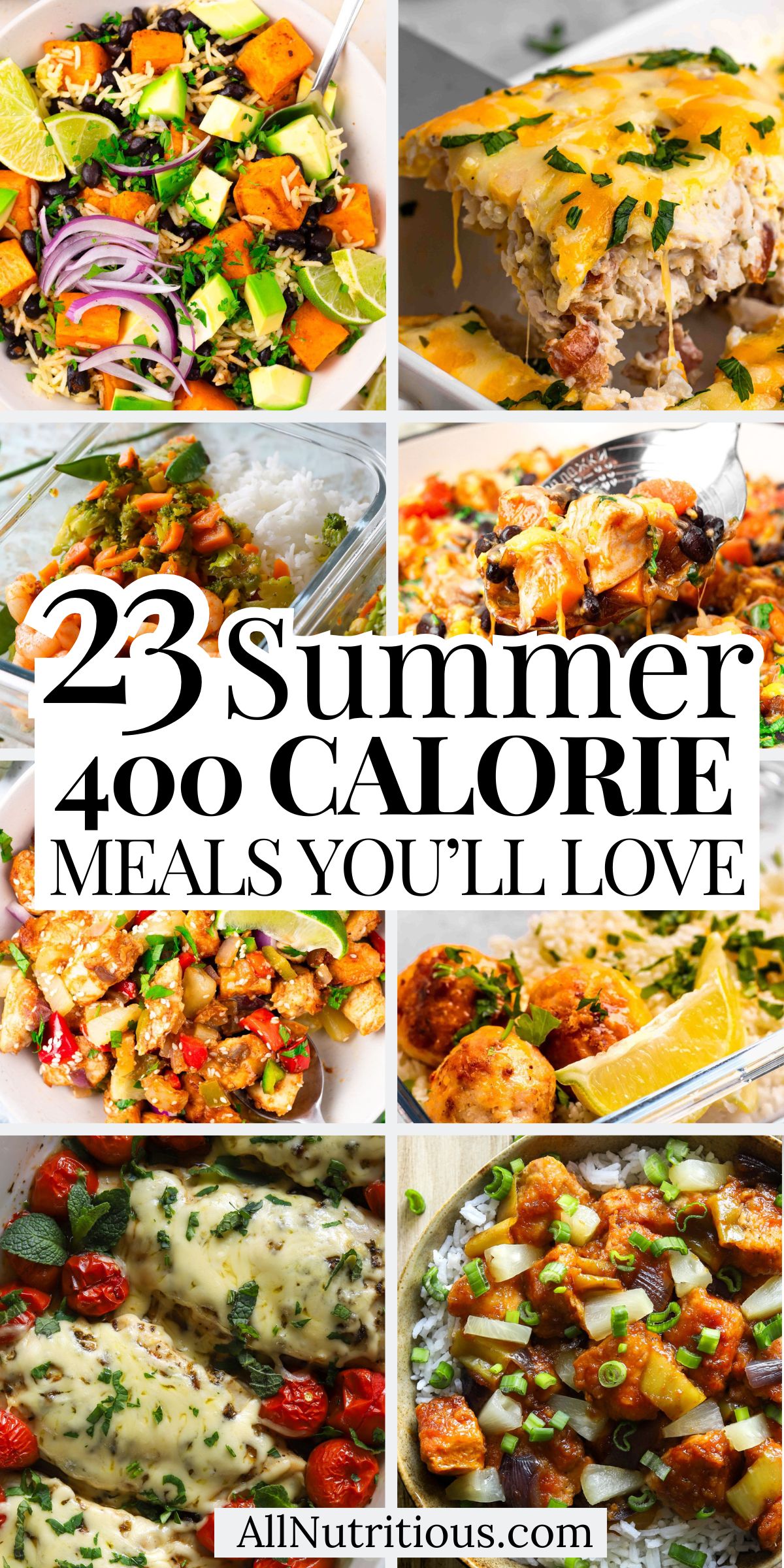 23 Summer 400 Calorie Meals