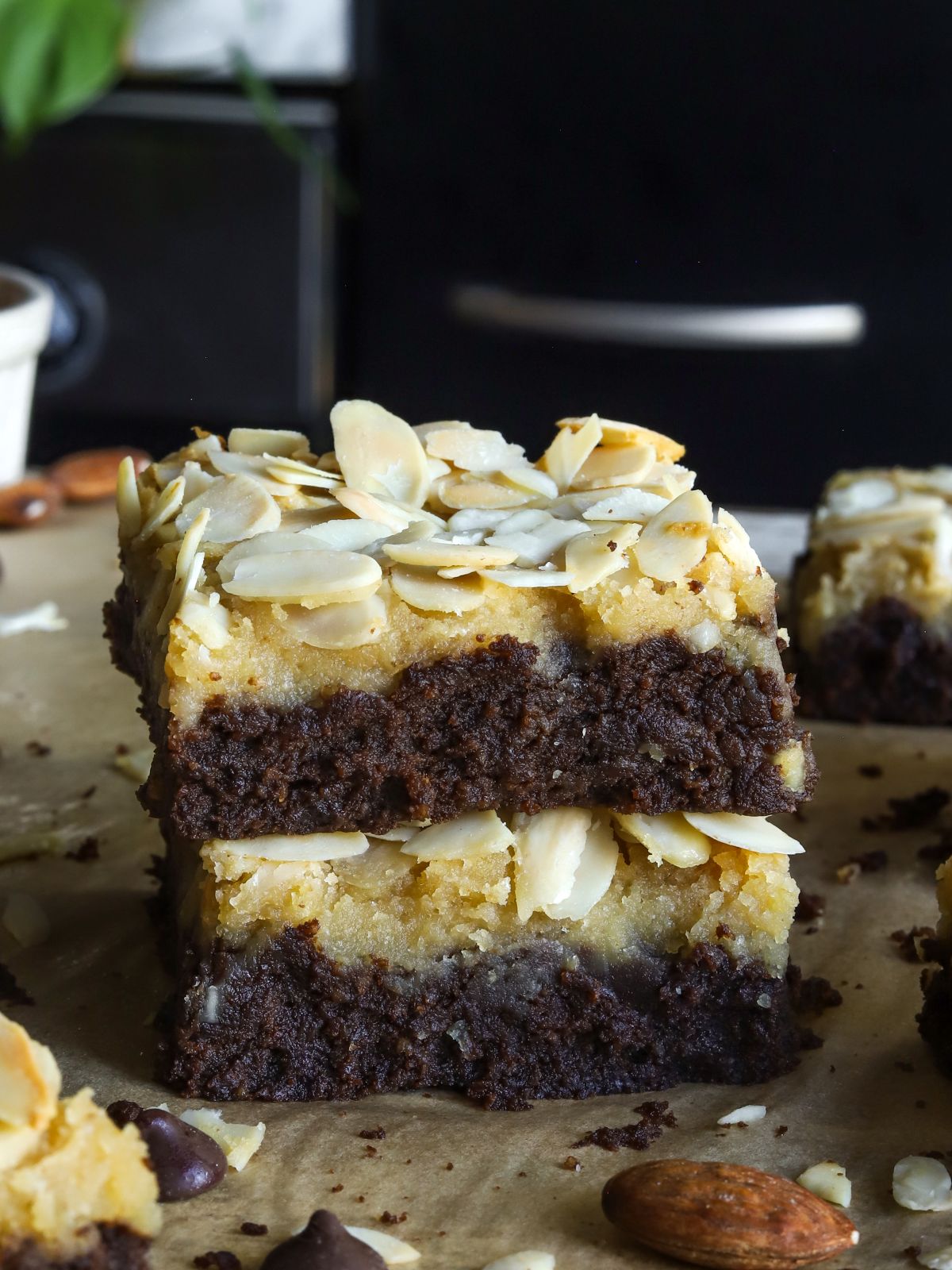 Cottage Cheese Blondie Brownies