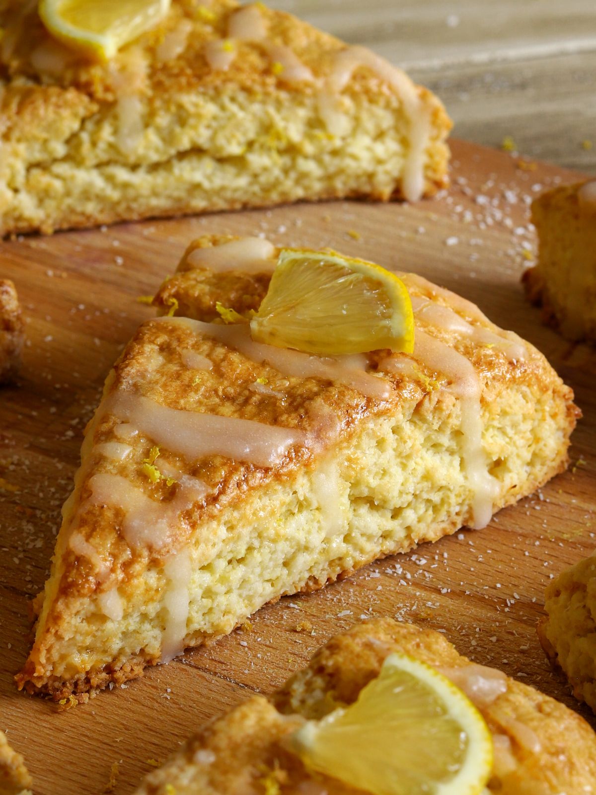 Lemon Coconut Cottage Cheese Scones