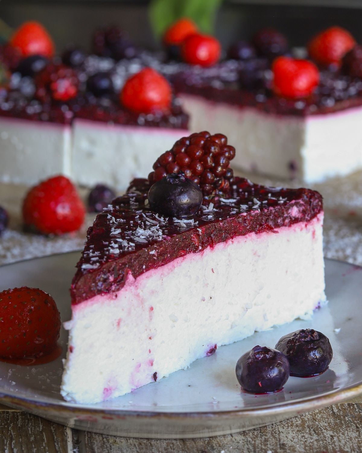 Nature’s Botox Protein Berry Cake