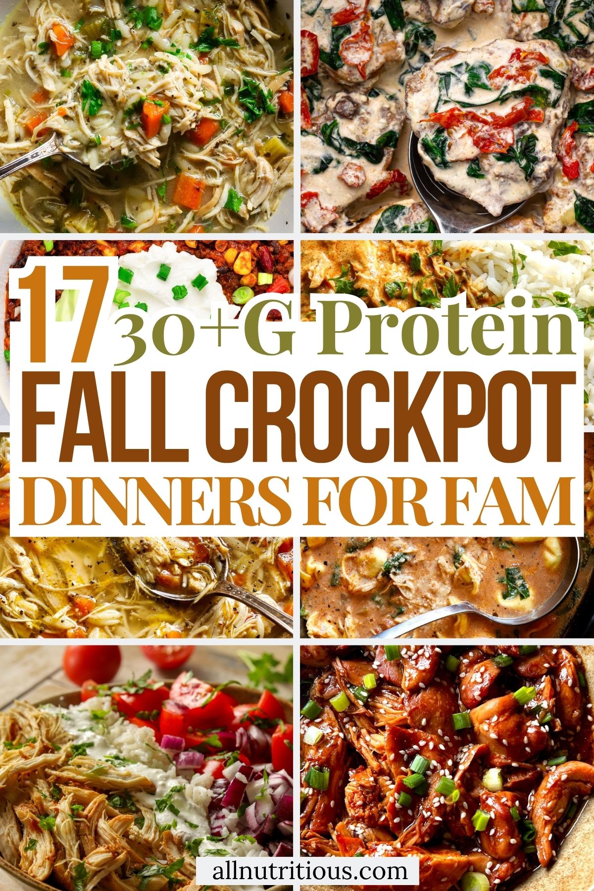 17 Fall 30+G Protein Crockpot Dinners For Family