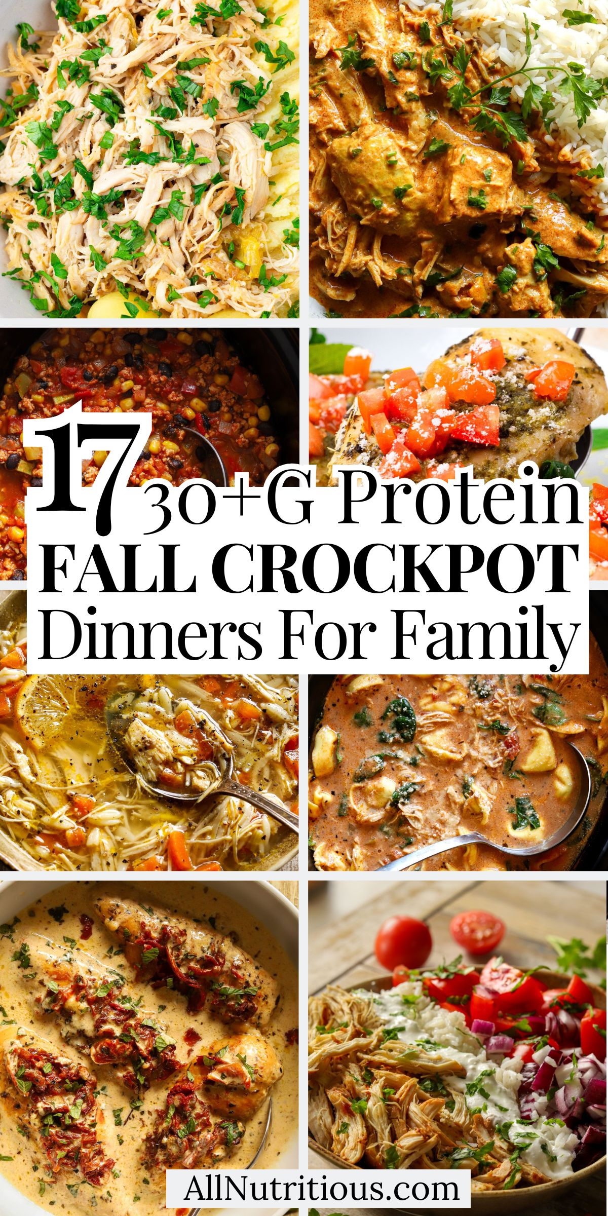 17 Fall 30+G Protein Crockpot Dinners For Family