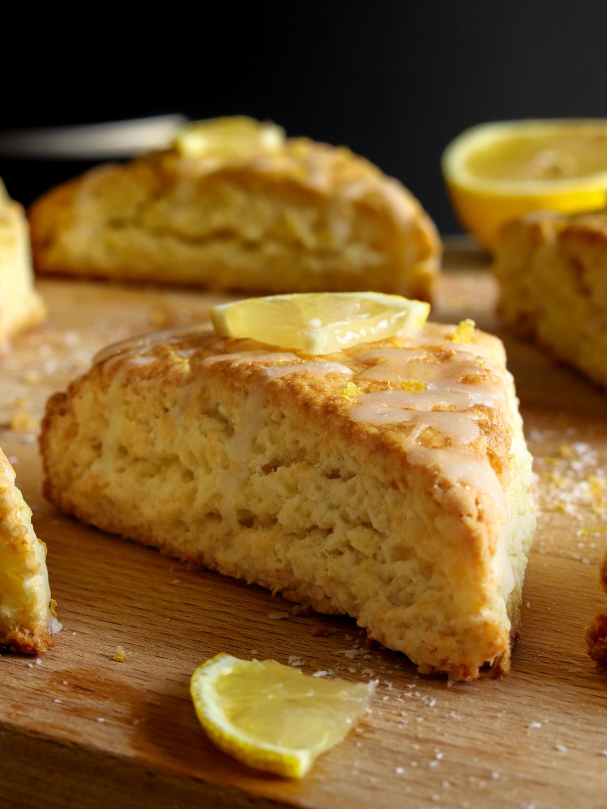 Healthy Lemon Coconut Cottage Cheese Scones