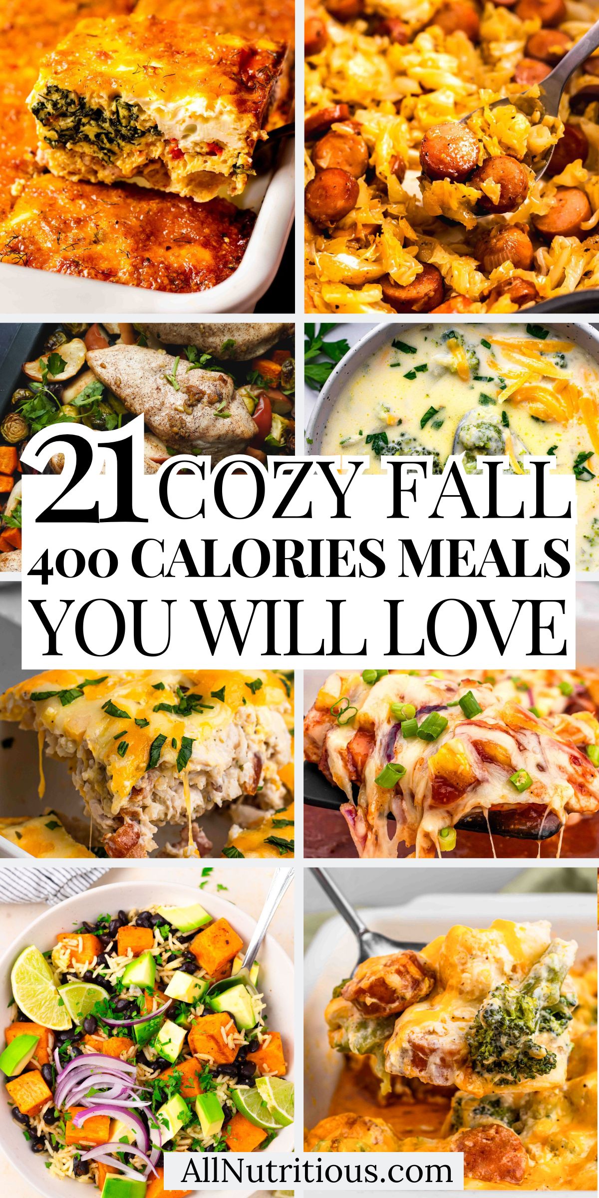 21 Fall 400 Calories Meals Anyone Can Make