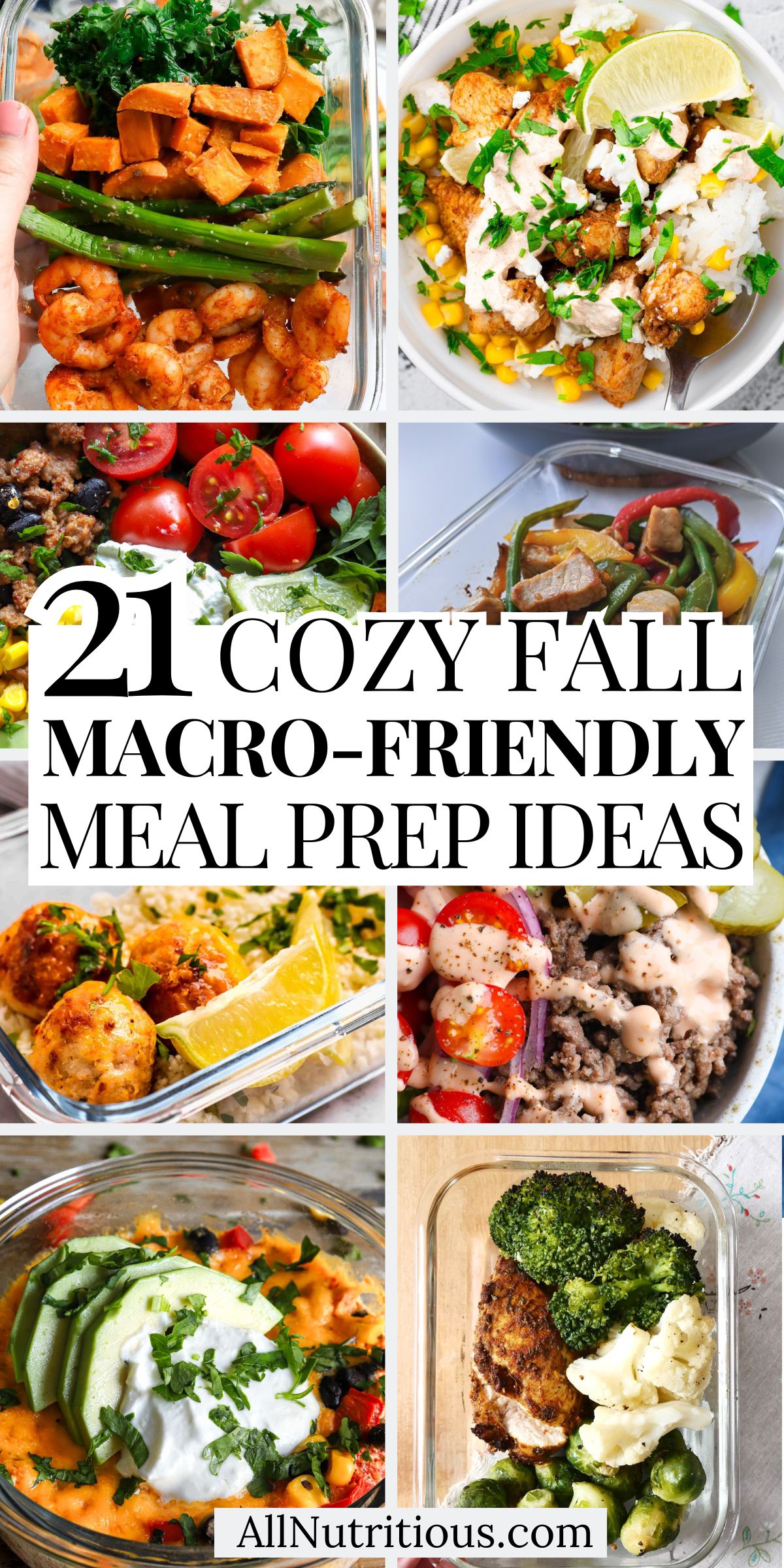 21 Fall Macro-Friendly Meal Prep Ideas