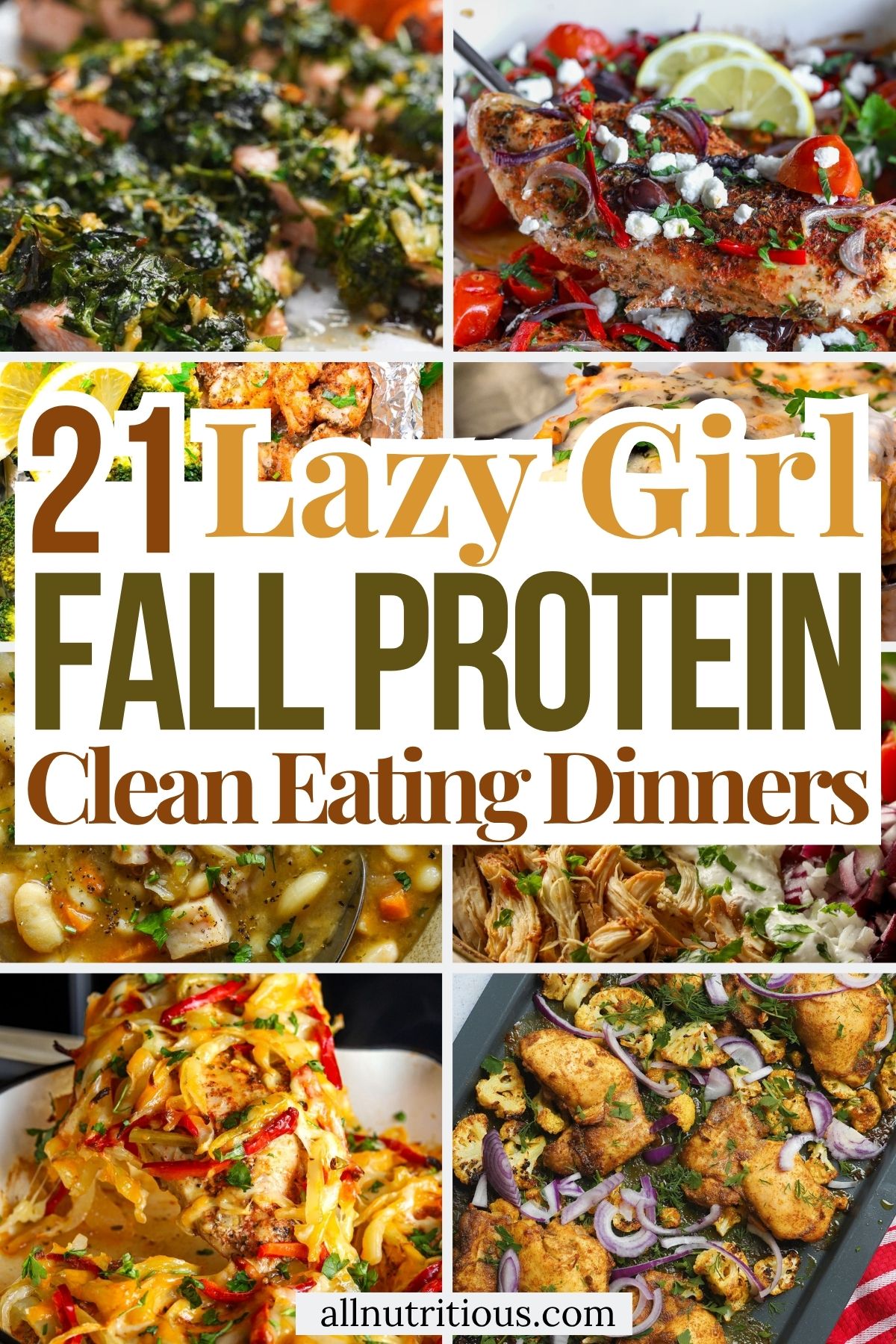 21 Lazy Fall High Protein Clean Eating Dinners