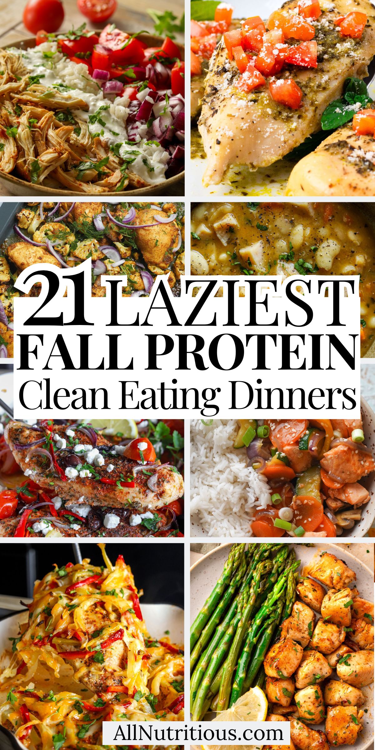 21 Lazy Fall High Protein Clean Eating Dinners
