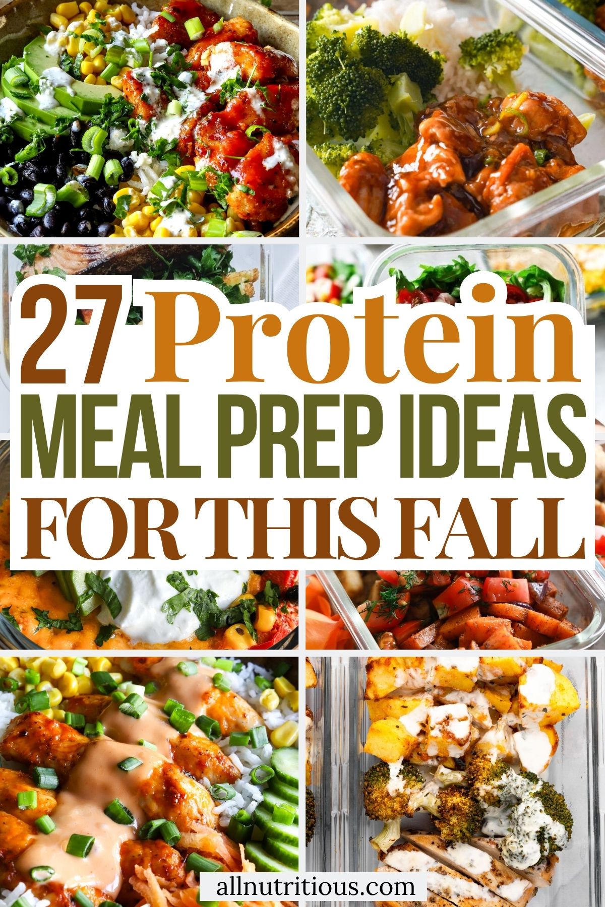 27 Fall High Protein Meal Prep Ideas