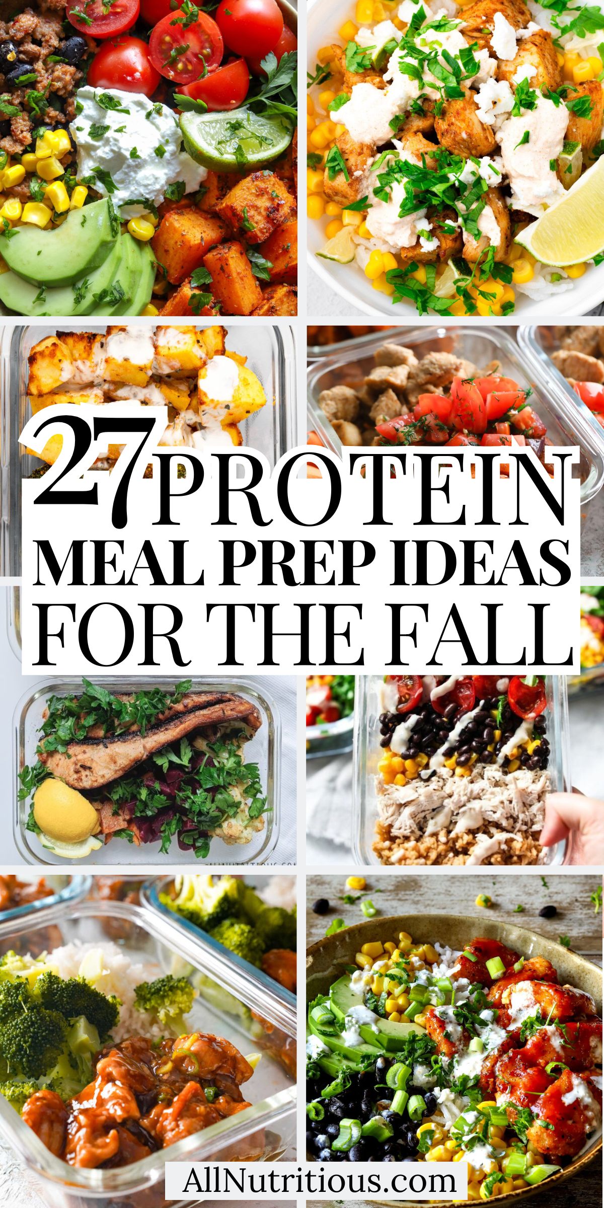 27 Fall High Protein Meal Prep Ideas
