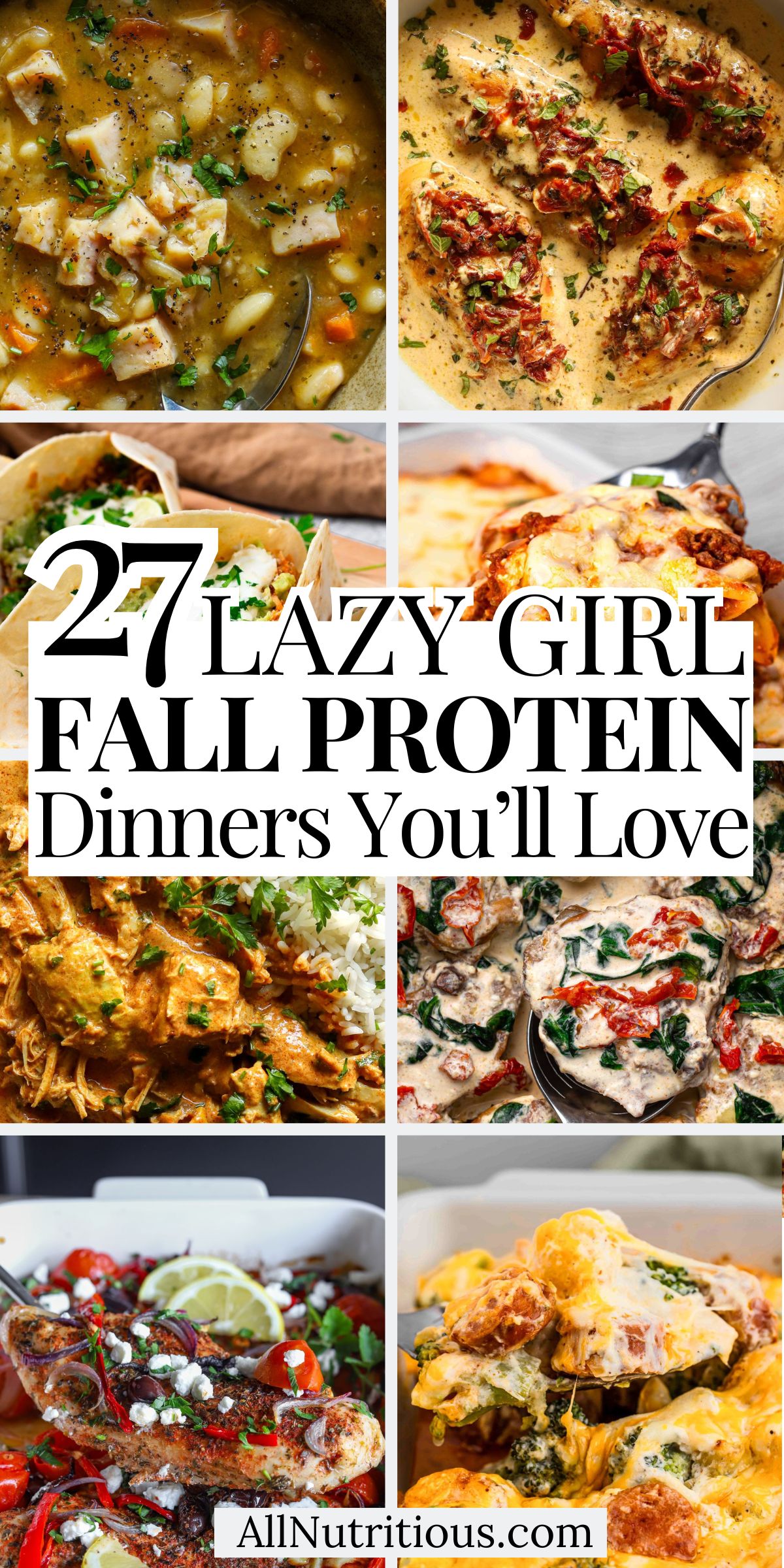 27 Lazy Fall High Protein Dinners That Are Easy to Make