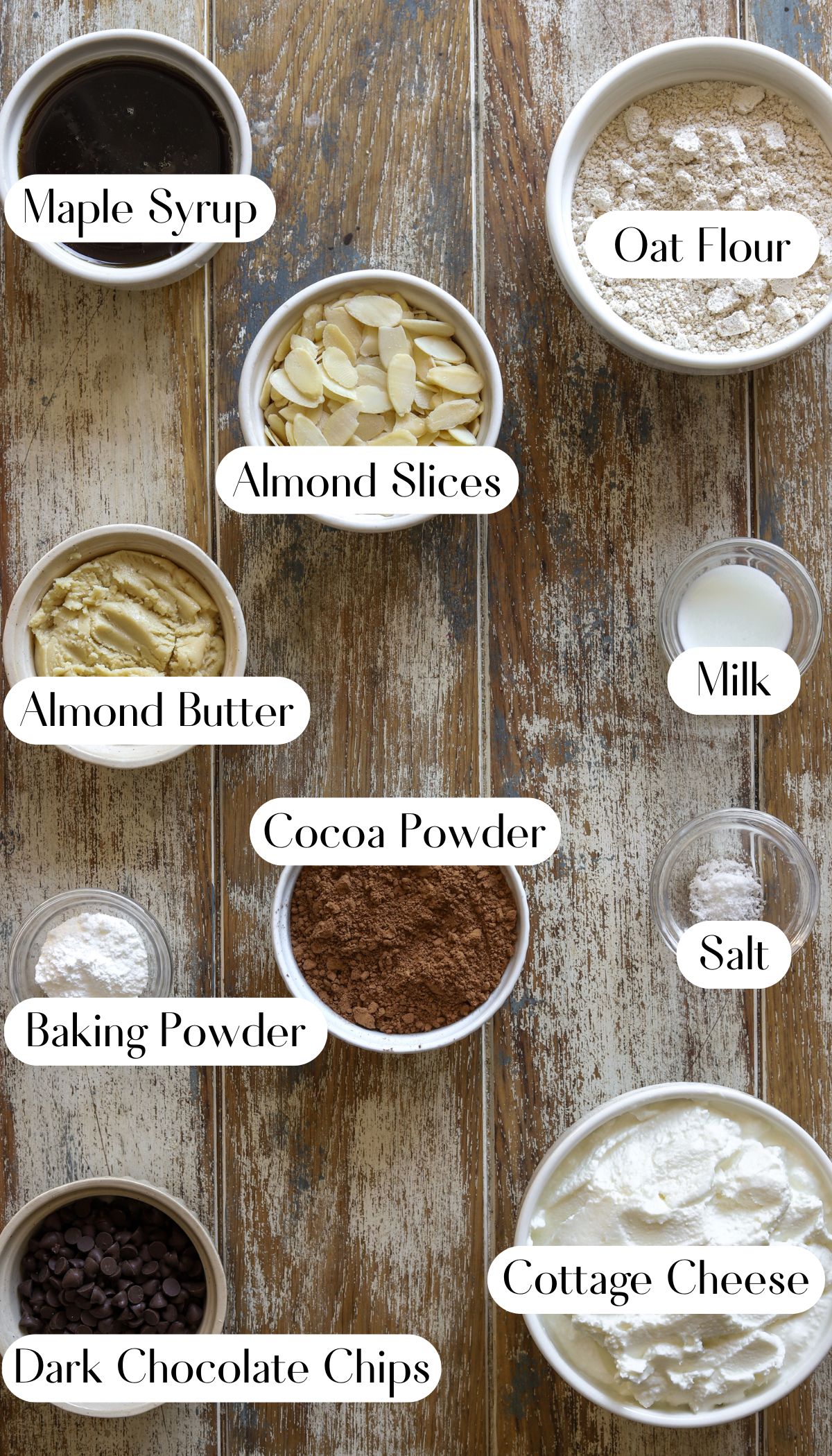 Nutritious Cottage Cheese Blondie Brownies Ingredients