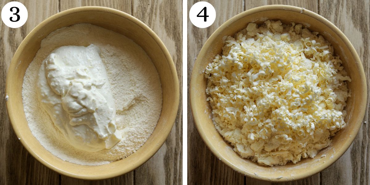 Nutritious Delicious Lemon Coconut Cottage Cheese Scones Steps 3-4