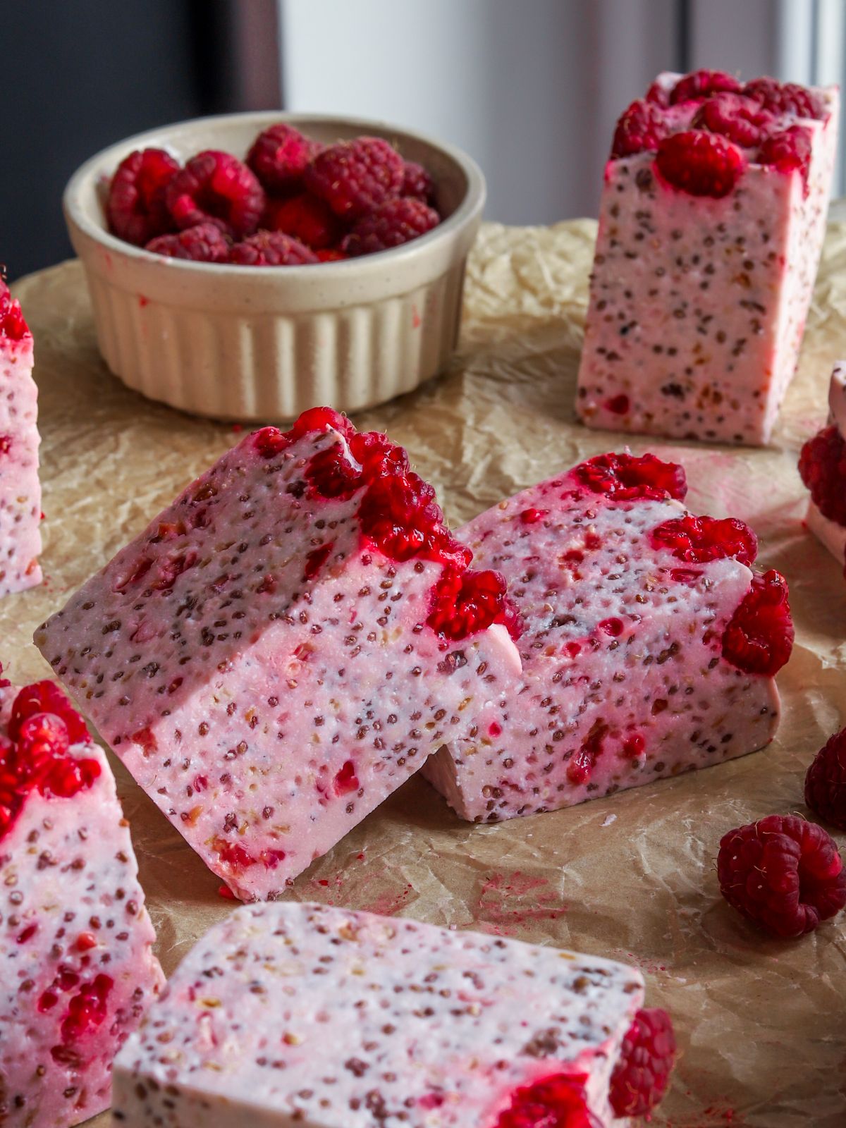 Healthy Raspberry Cottage Cheese Gummies