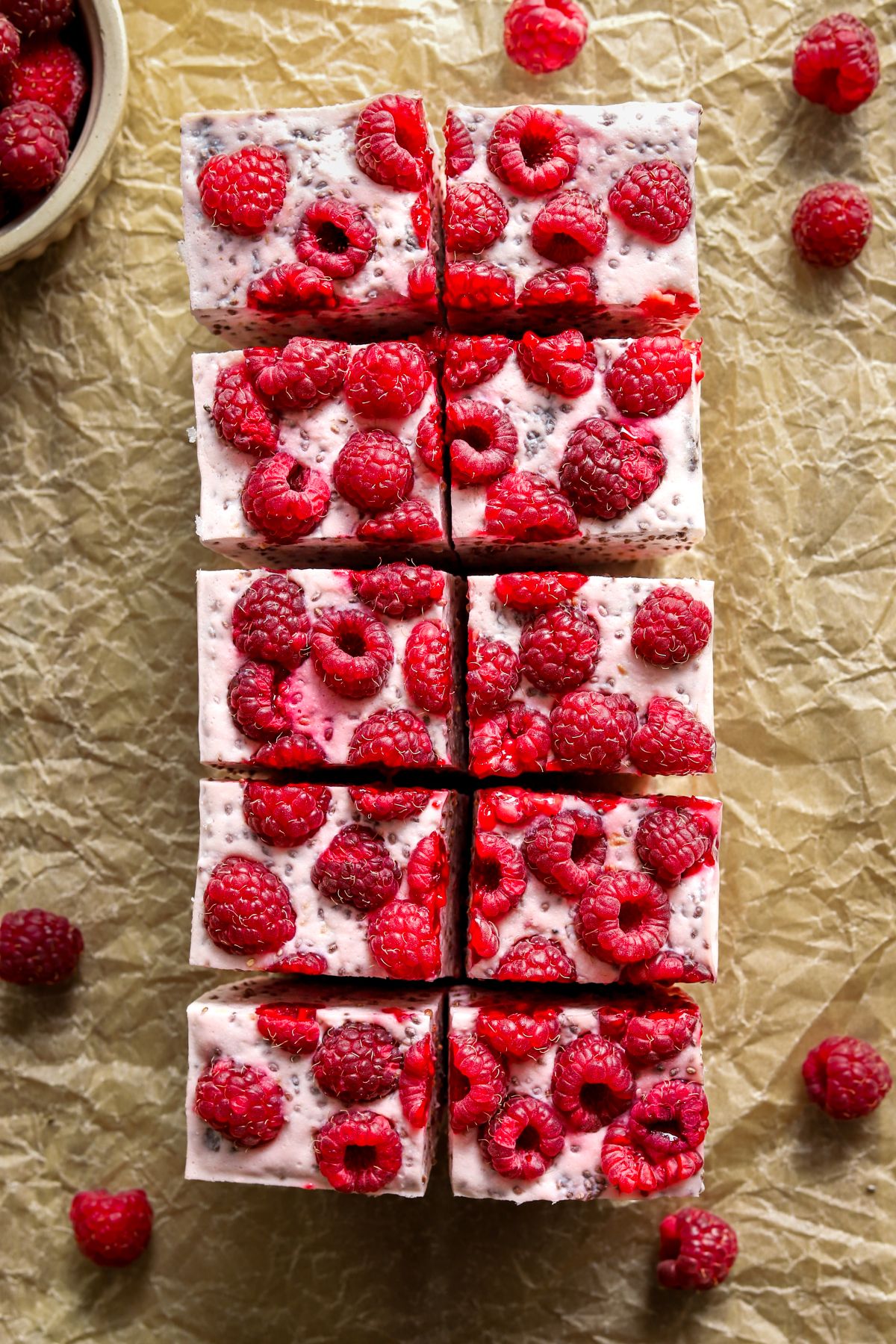 Easy Raspberry Cottage Cheese Gummies