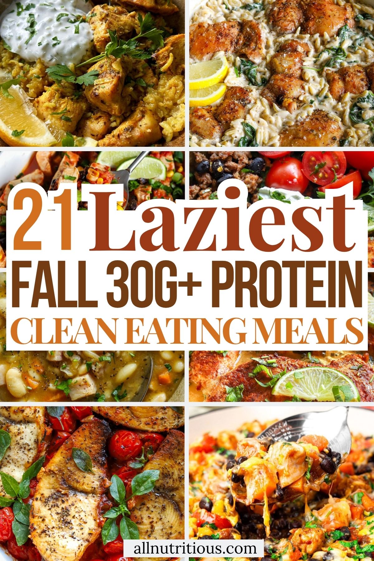 21 Lazy Fall High Protein Clean Eating Meals With 30G+ Protein