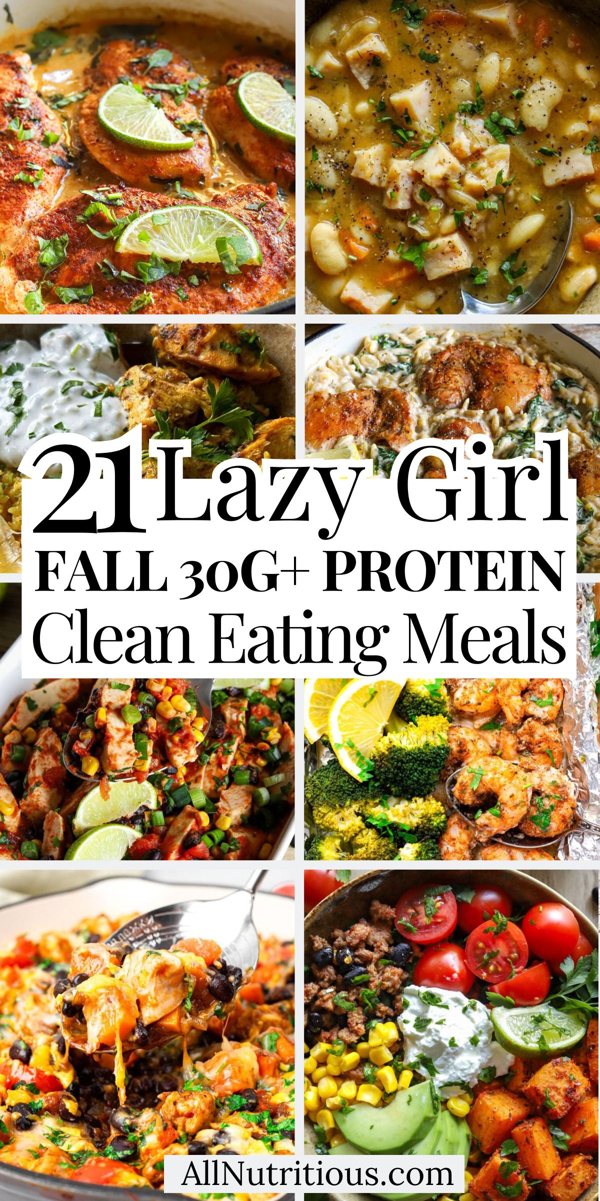 21 Lazy Fall High Protein Clean Eating Meals With 30G+ Protein